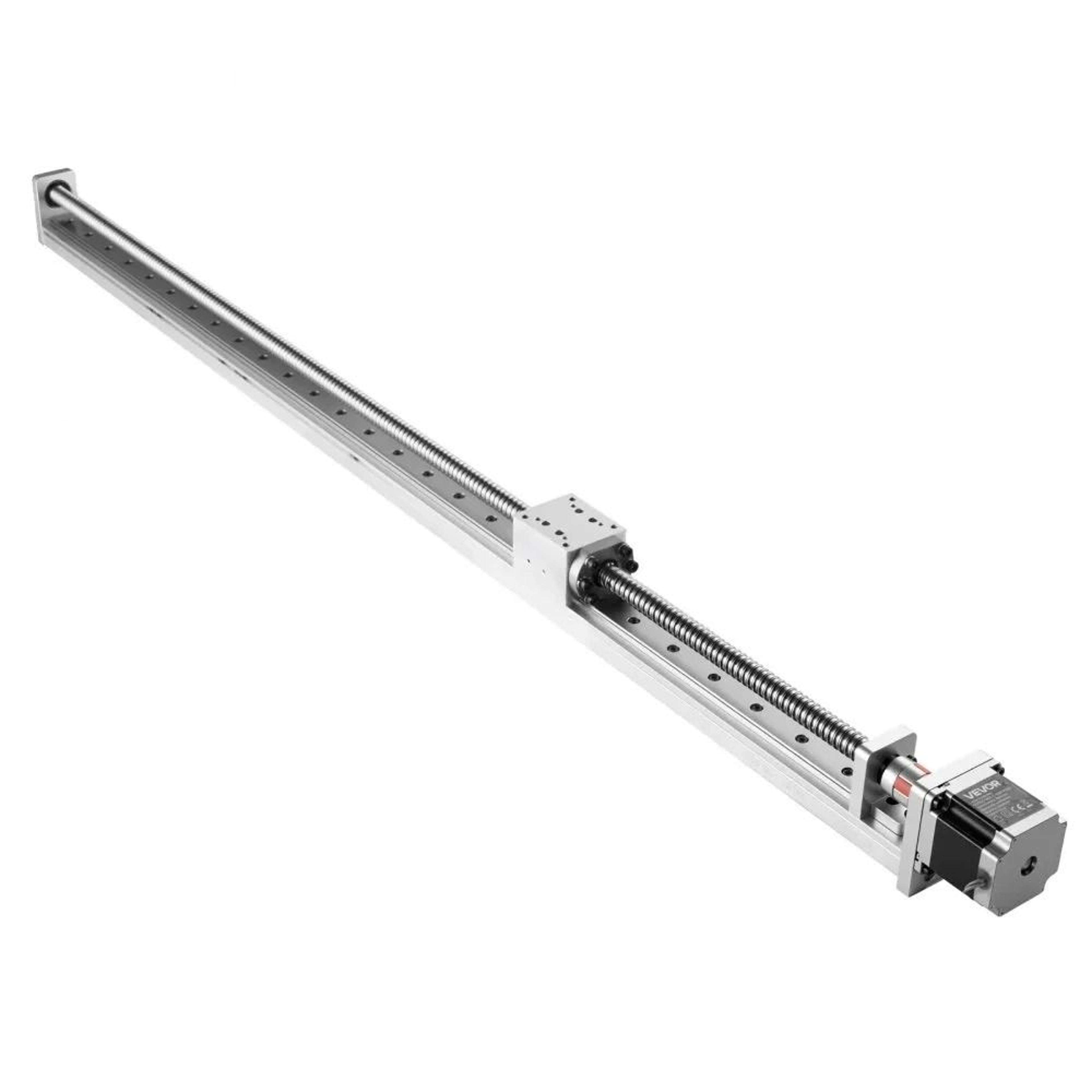 1000mm cnc linear guide rail with ball screw actuator and nema 23 motor