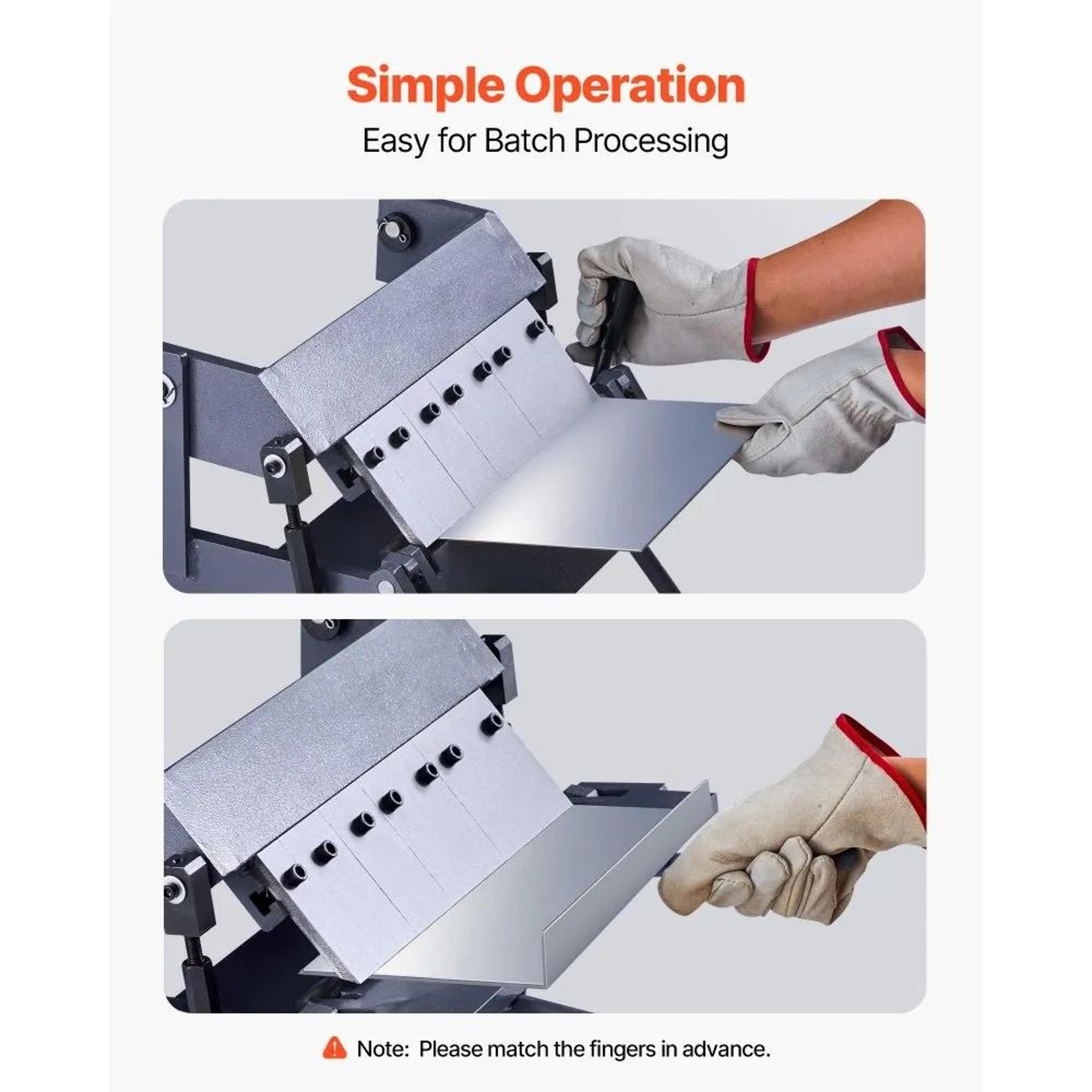 12 Inch Sheet Metal Bending Brake Box And Pan Metal Bender For Precise Workshop Fabrication 4