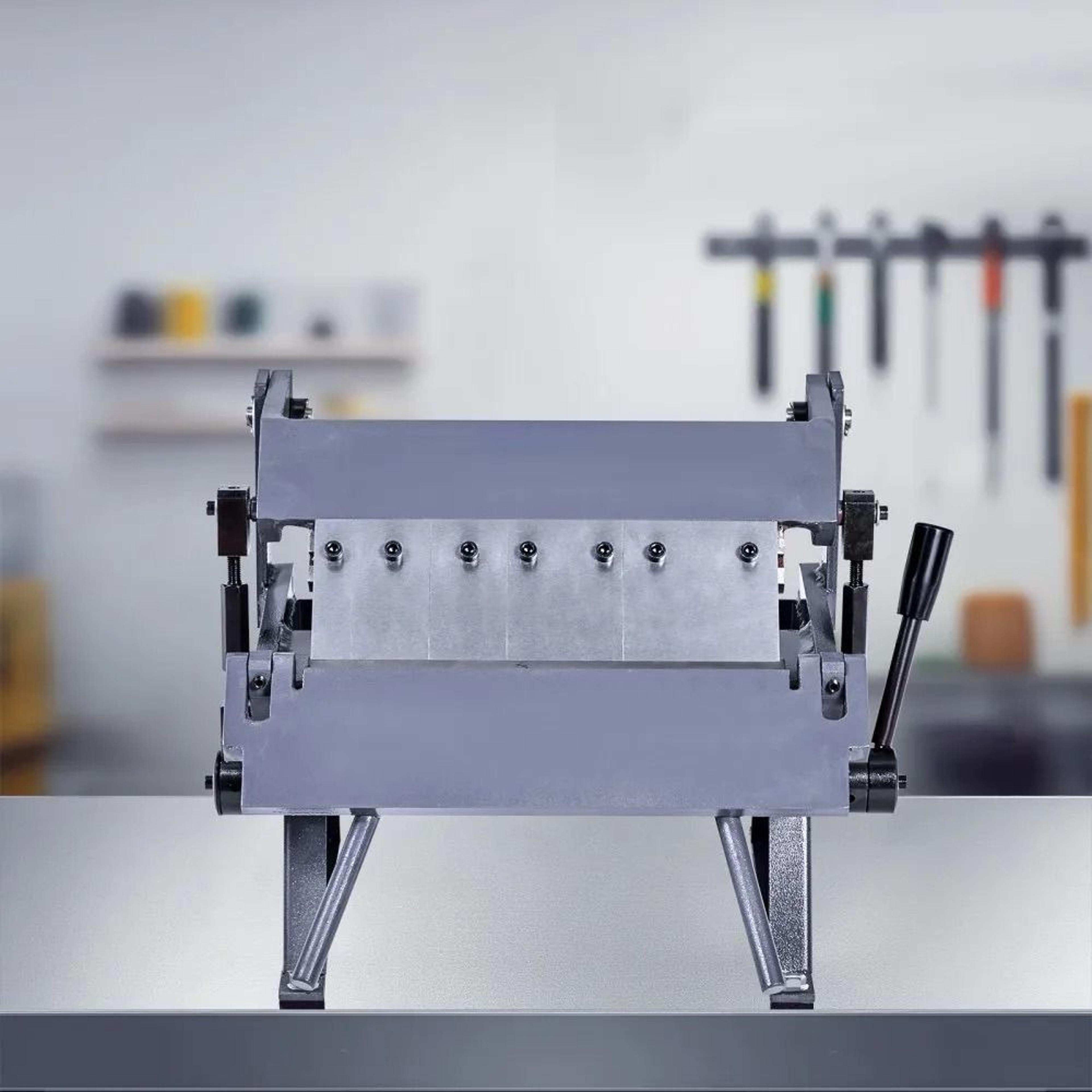 12 Inch Sheet Metal Bending Brake Box And Pan Metal Bender For Precise Workshop Fabrication 6