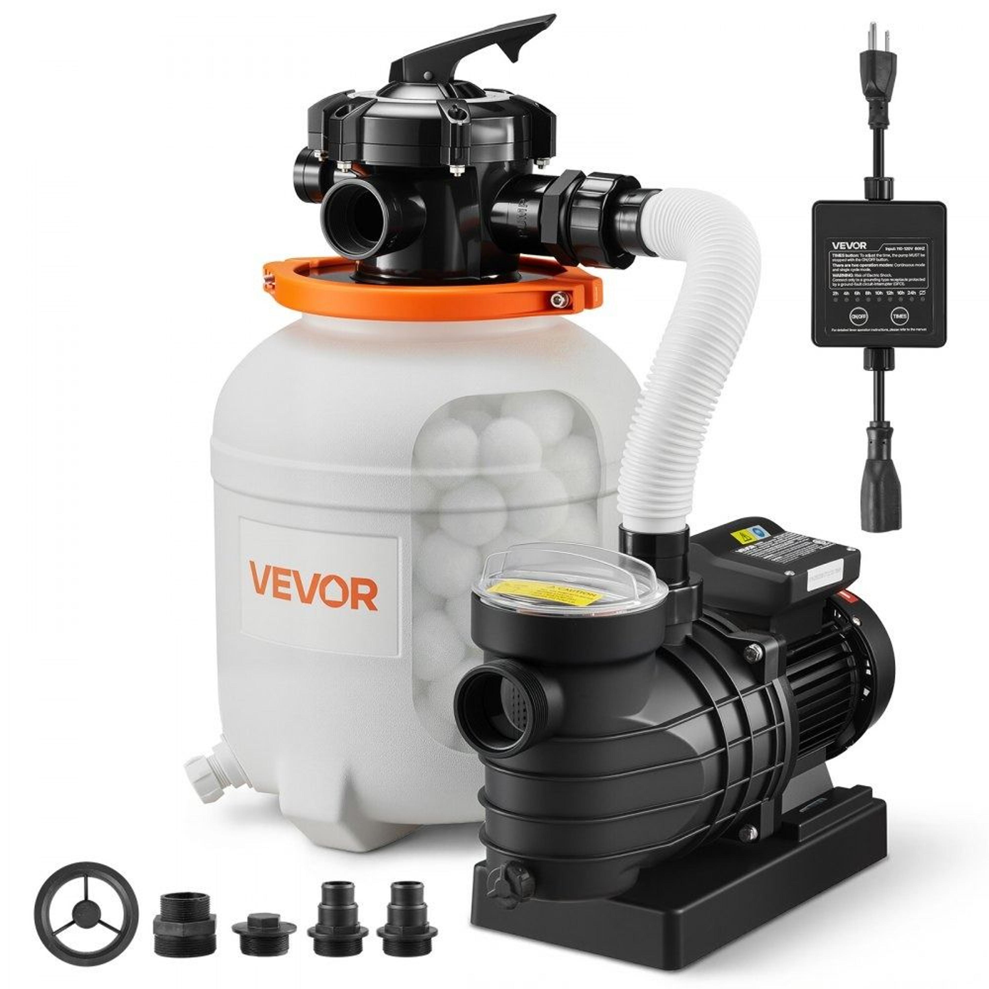 0.5 hp 3000 gph sand filter pump for above ground pools