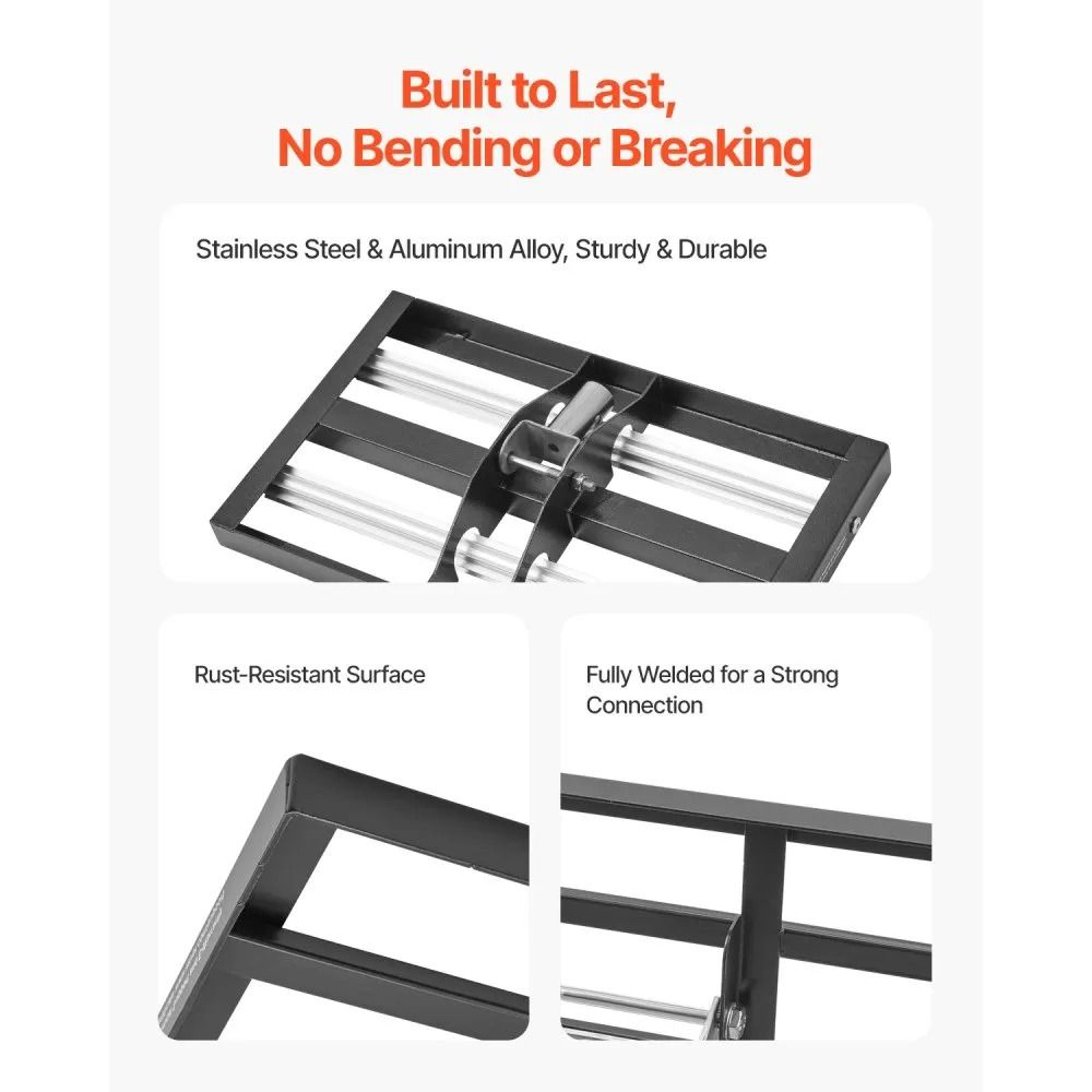 Lawn Leveling Rake 17x10 Inch Stainless Steel Yard Leveler With Adjustable Handle 5