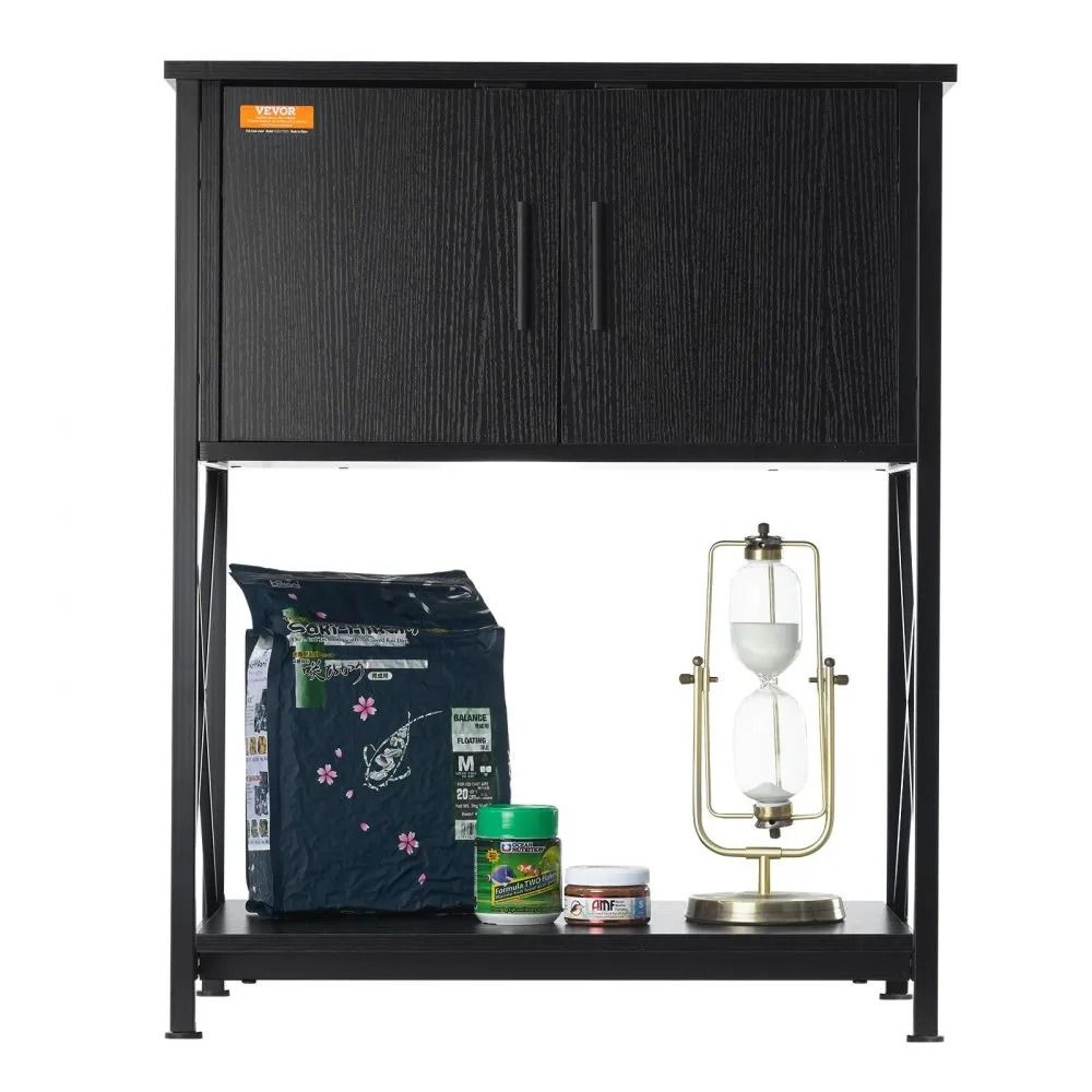 20 Gallon Aquarium Stand With Storage Cabinet And Power Panel 8