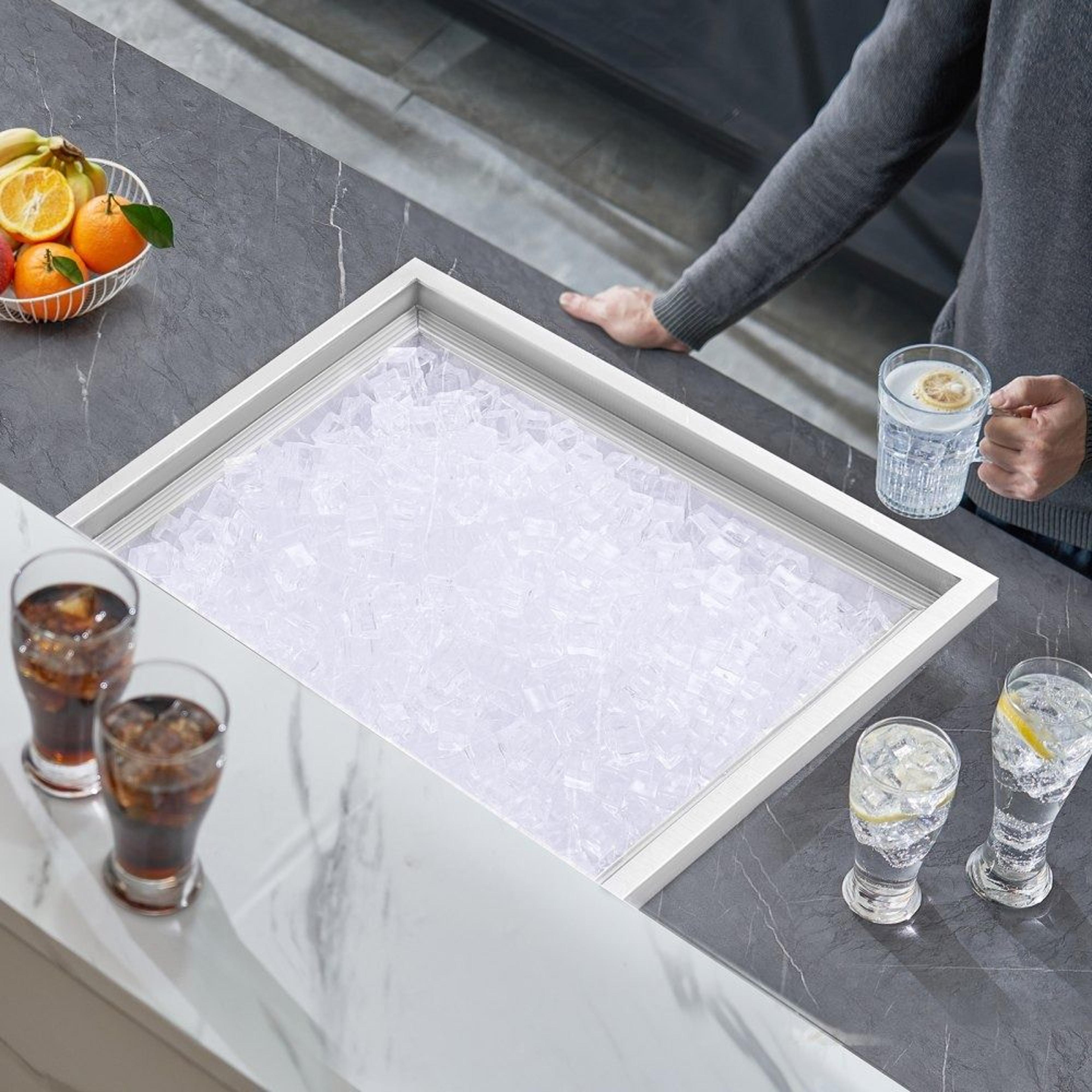 824 Qt Drop In Ice Chest Stainless Steel Outdoor Kitchen Ice Bin 5