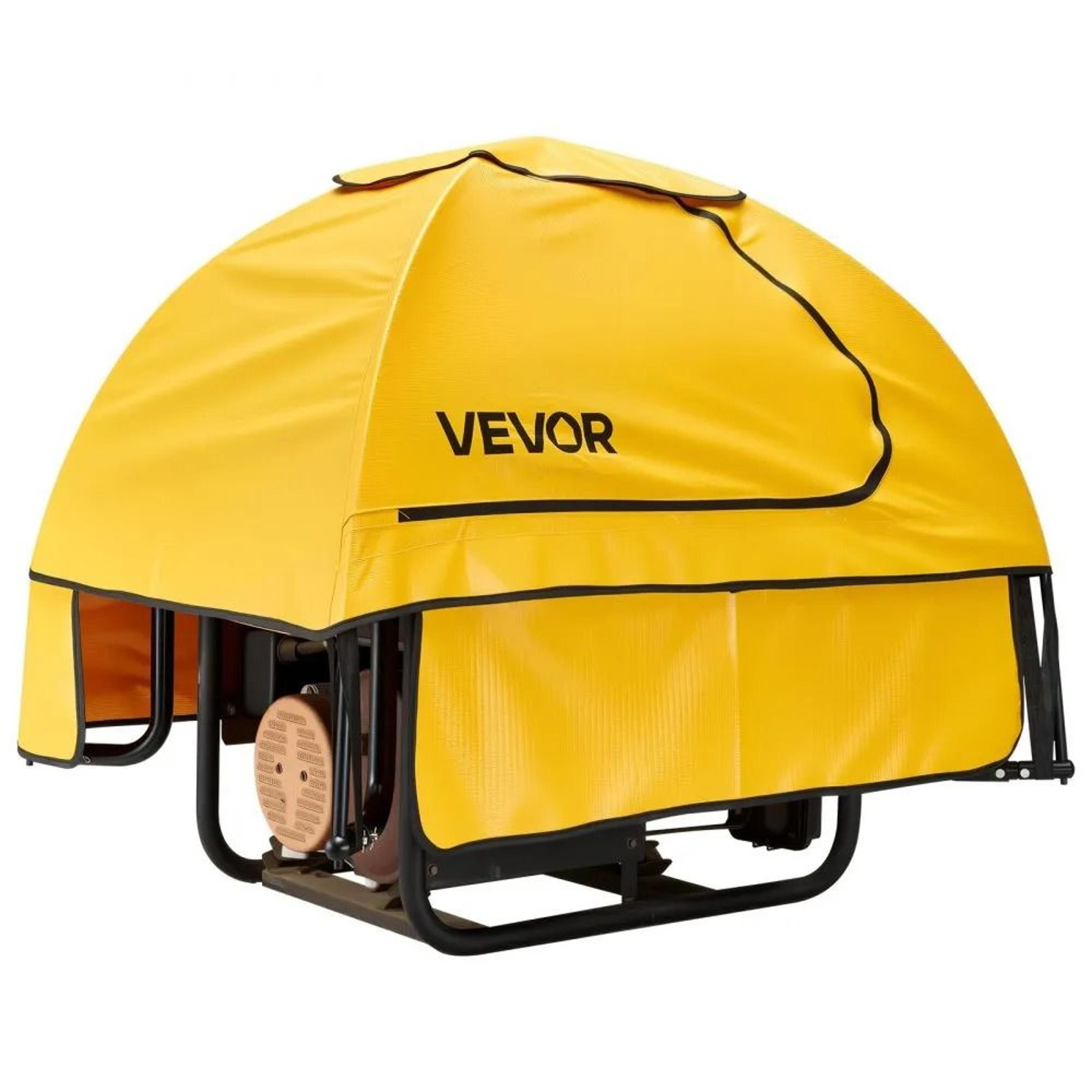 all weather waterproof generator running cover with aluminum frame