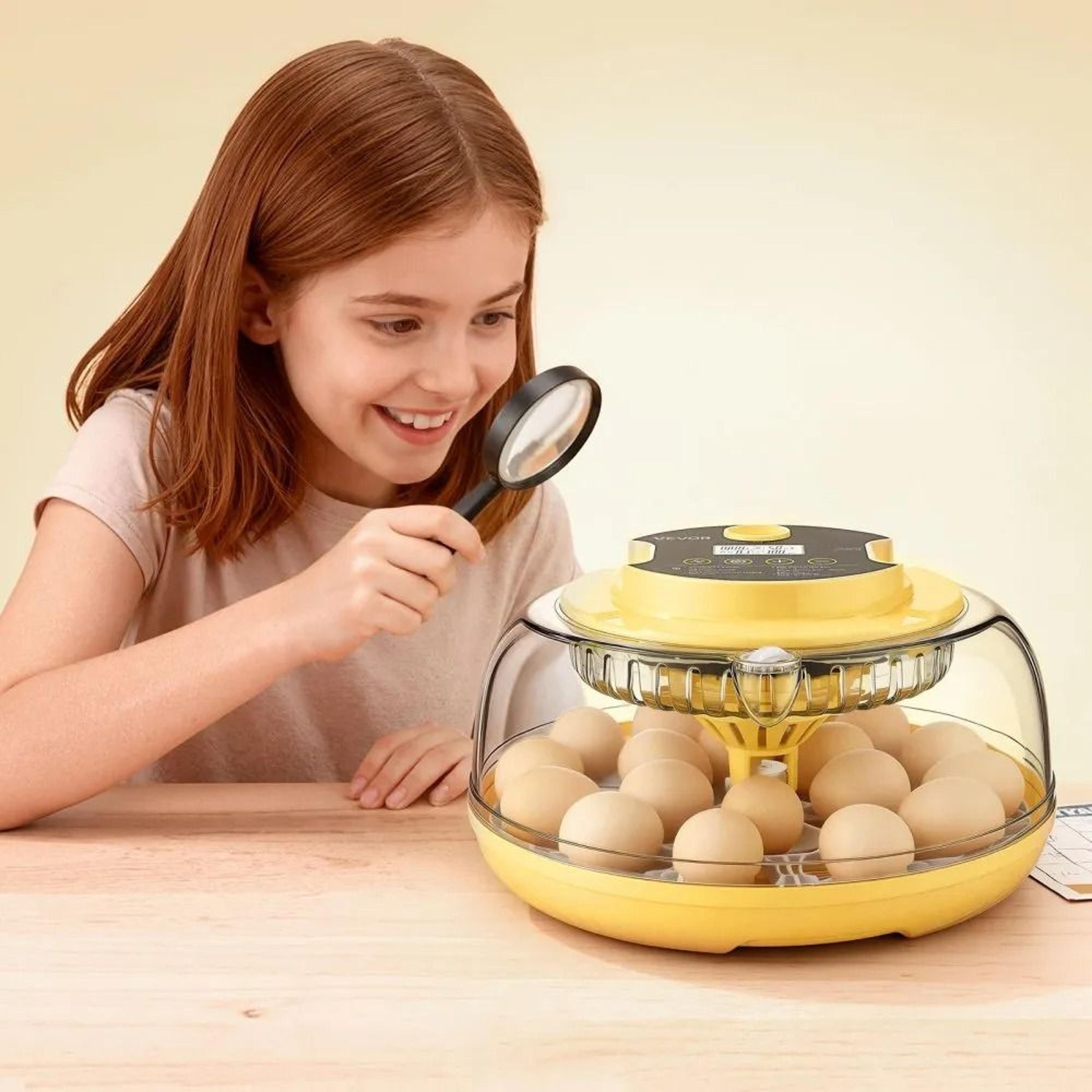 18 Egg Incubator With Automatic Turner LED Candler And Humidity Control 6