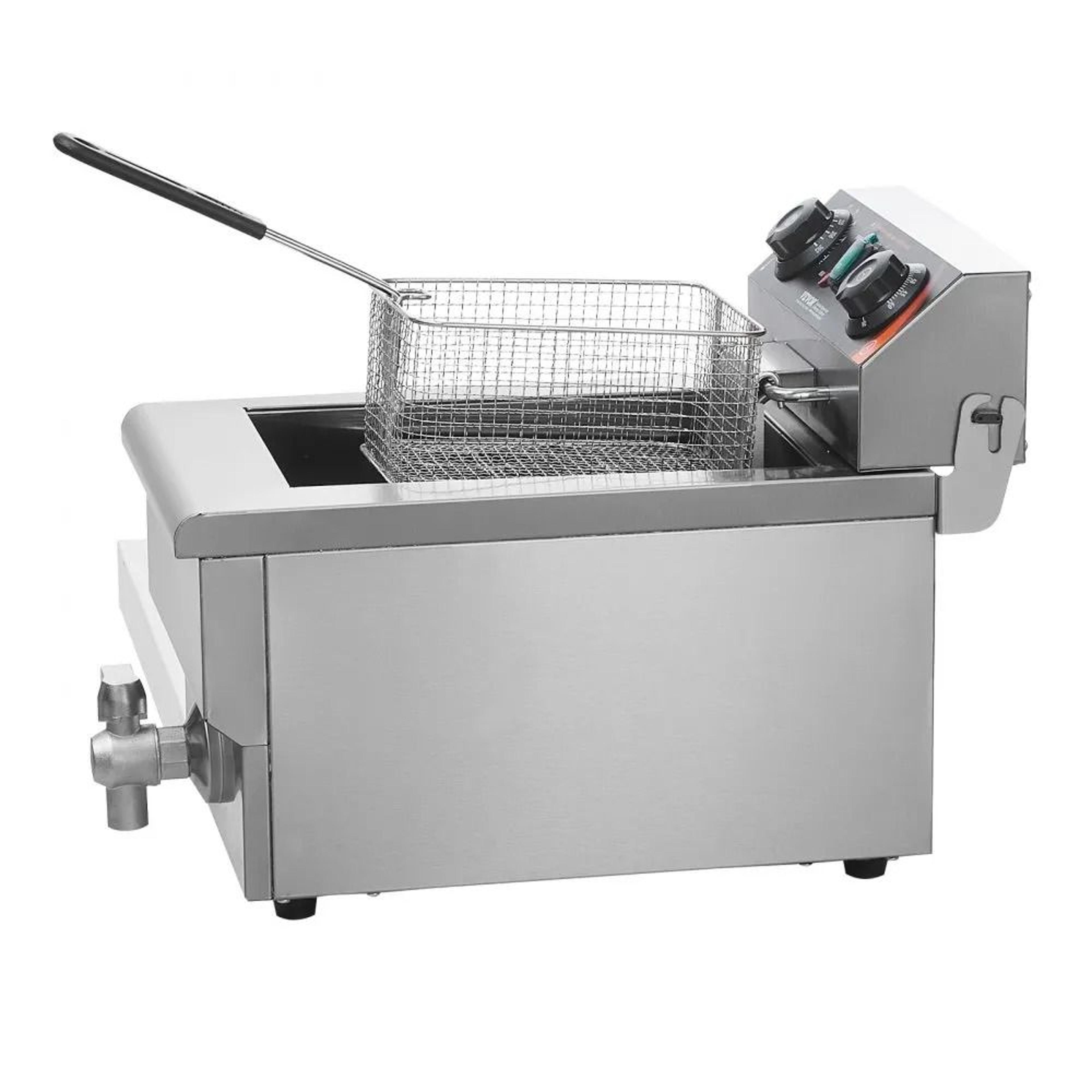11L Commercial Deep Fryer With Timer And Temperature Control 7