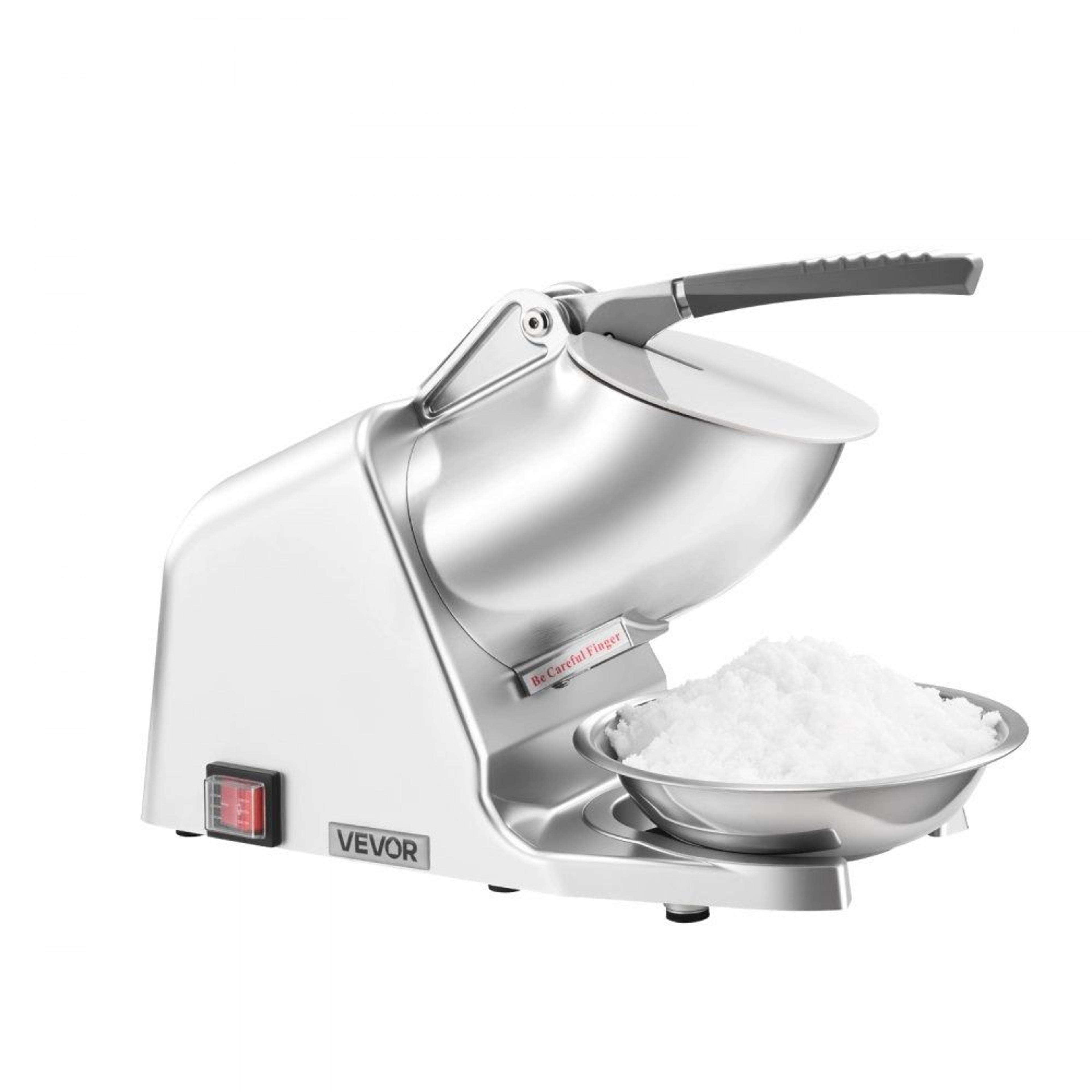 commercial ice crusher and electric shaved ice machine