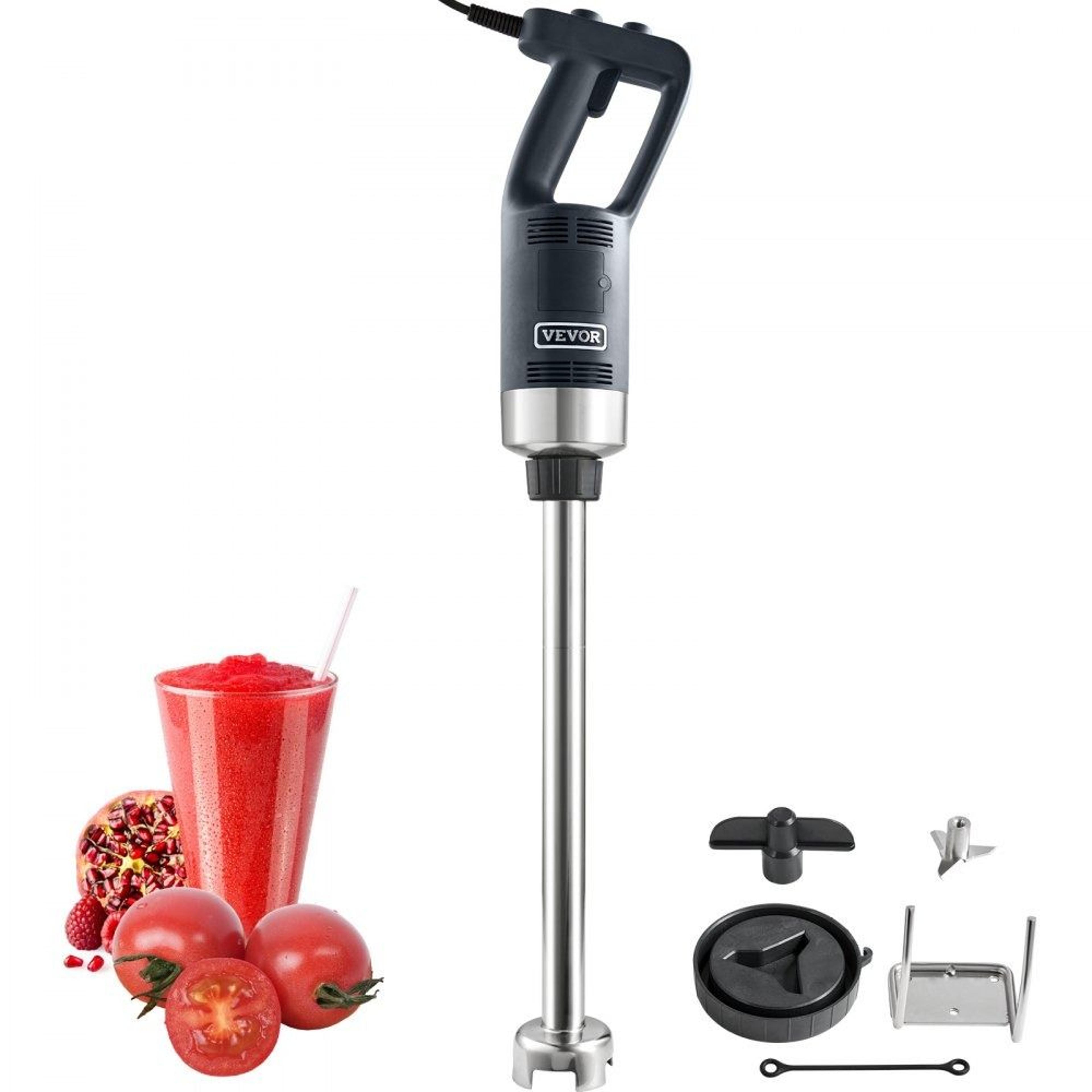 500w commercial immersion blender variable speed heavy duty hand mixer