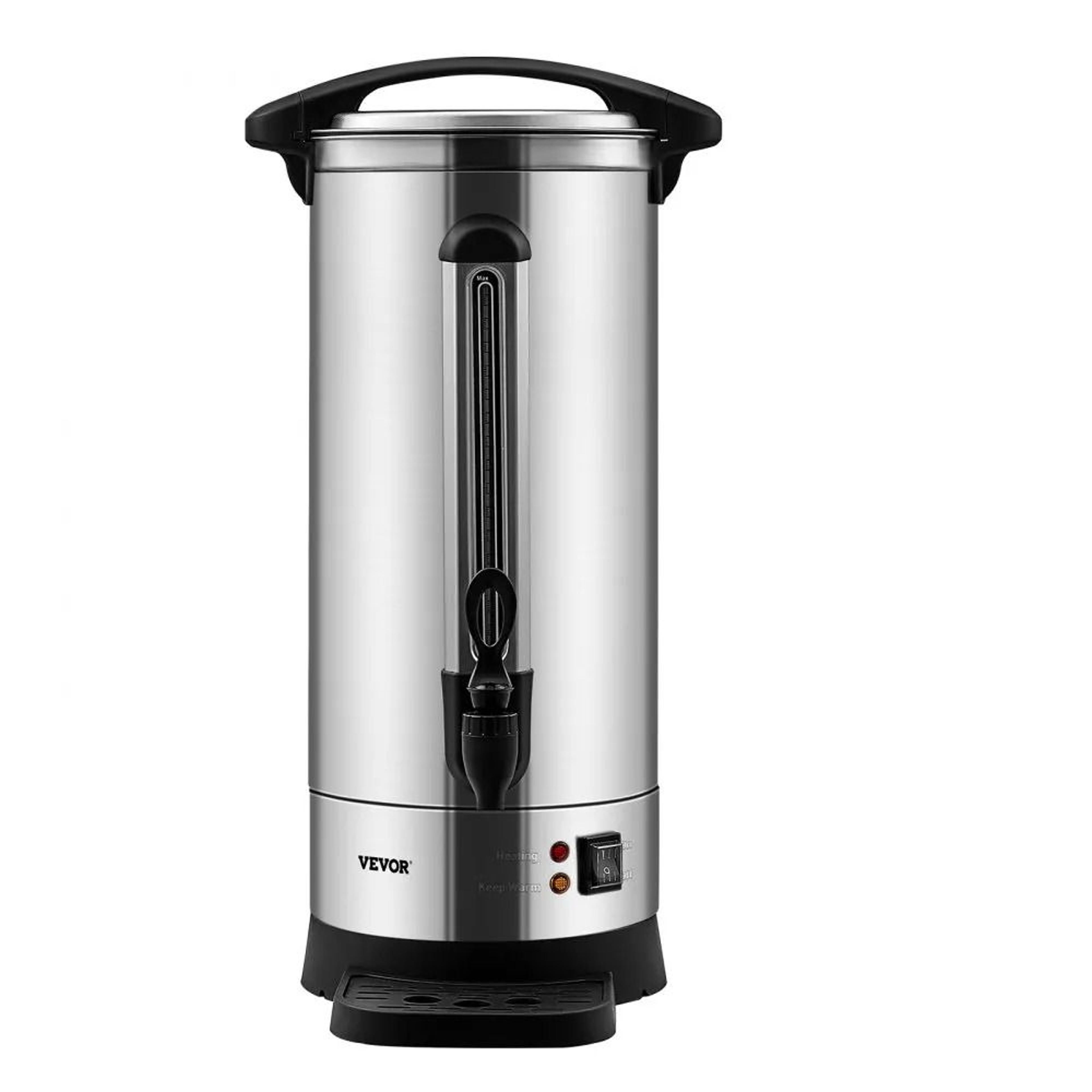 110 Cup Commercial Coffee Urn With Fast Brewing And Stainless Steel Dispenser 10