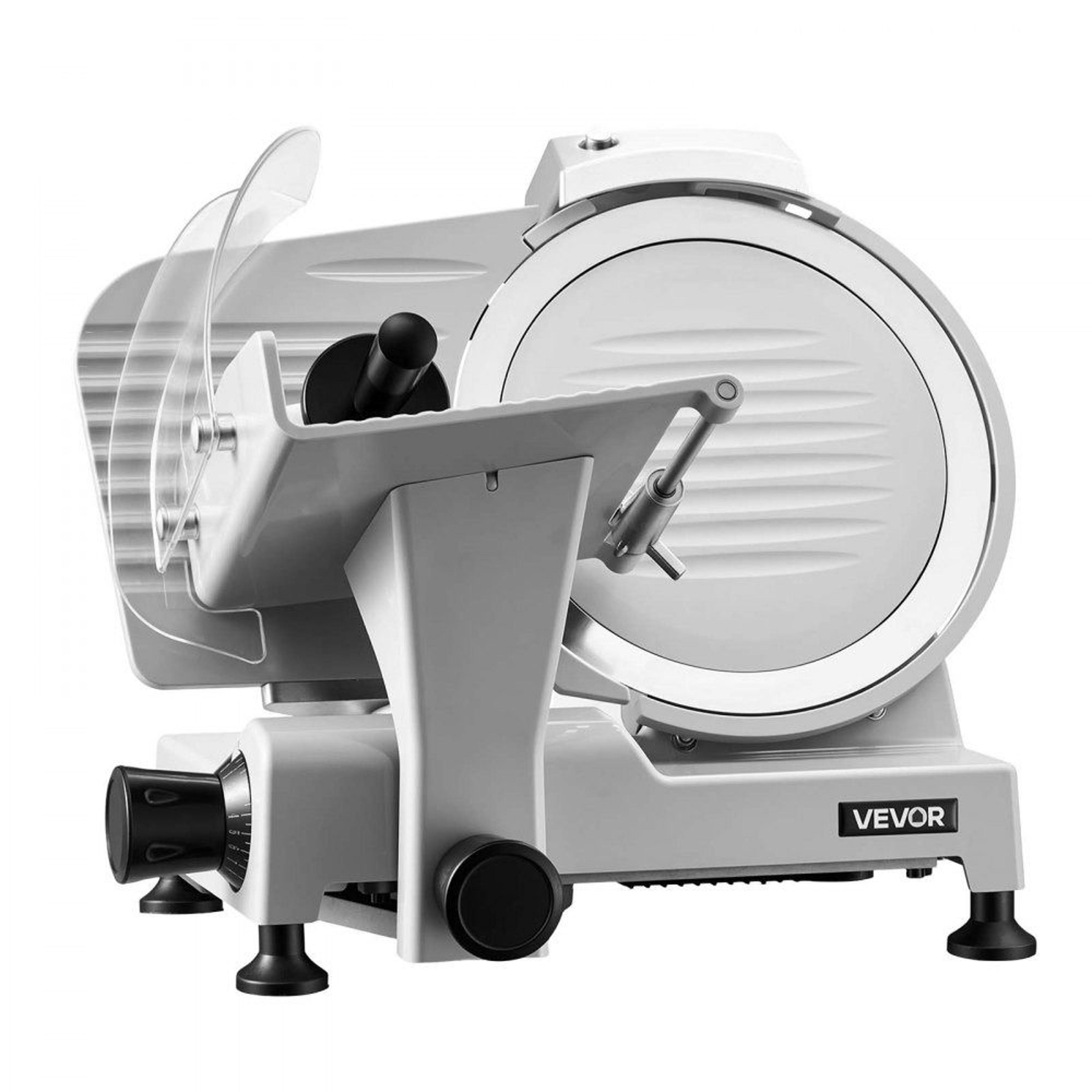300W Commercial Meat Slicer With 10 Inch Blade And Adjustable Thickness 10