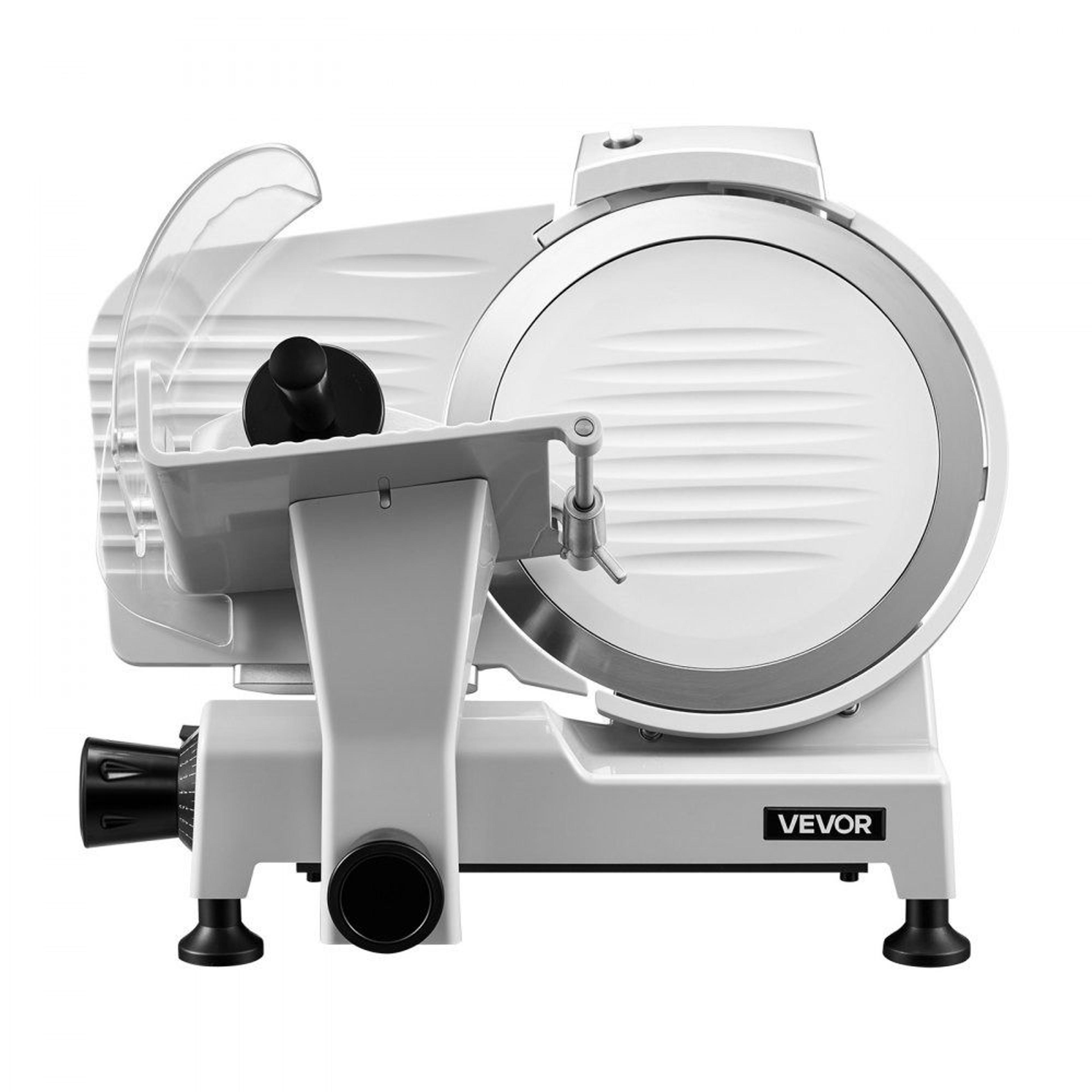 300w commercial meat slicer with 10 inch blade and adjustable thickness