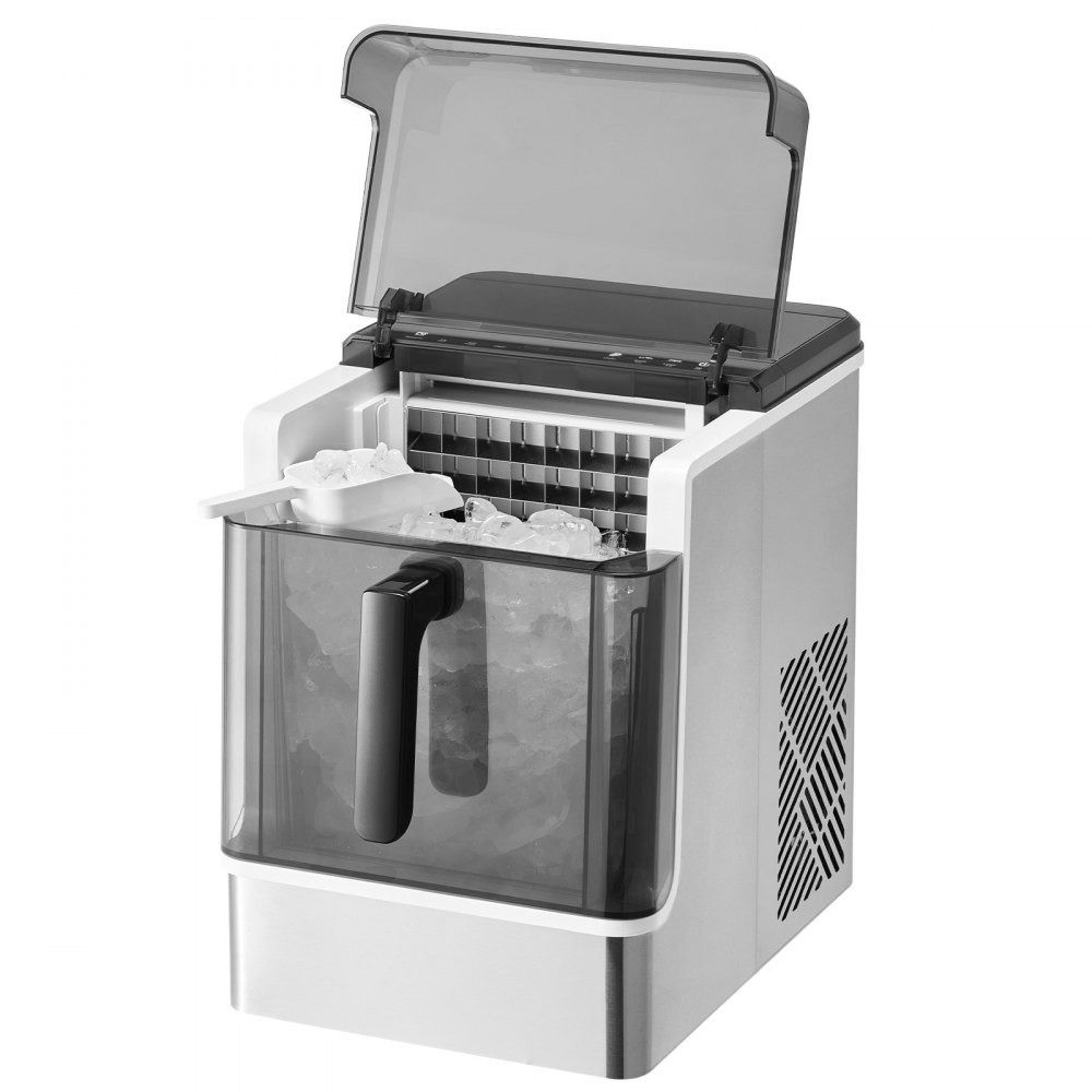 portable countertop ice maker 50lbs 24h self cleaning ice machine