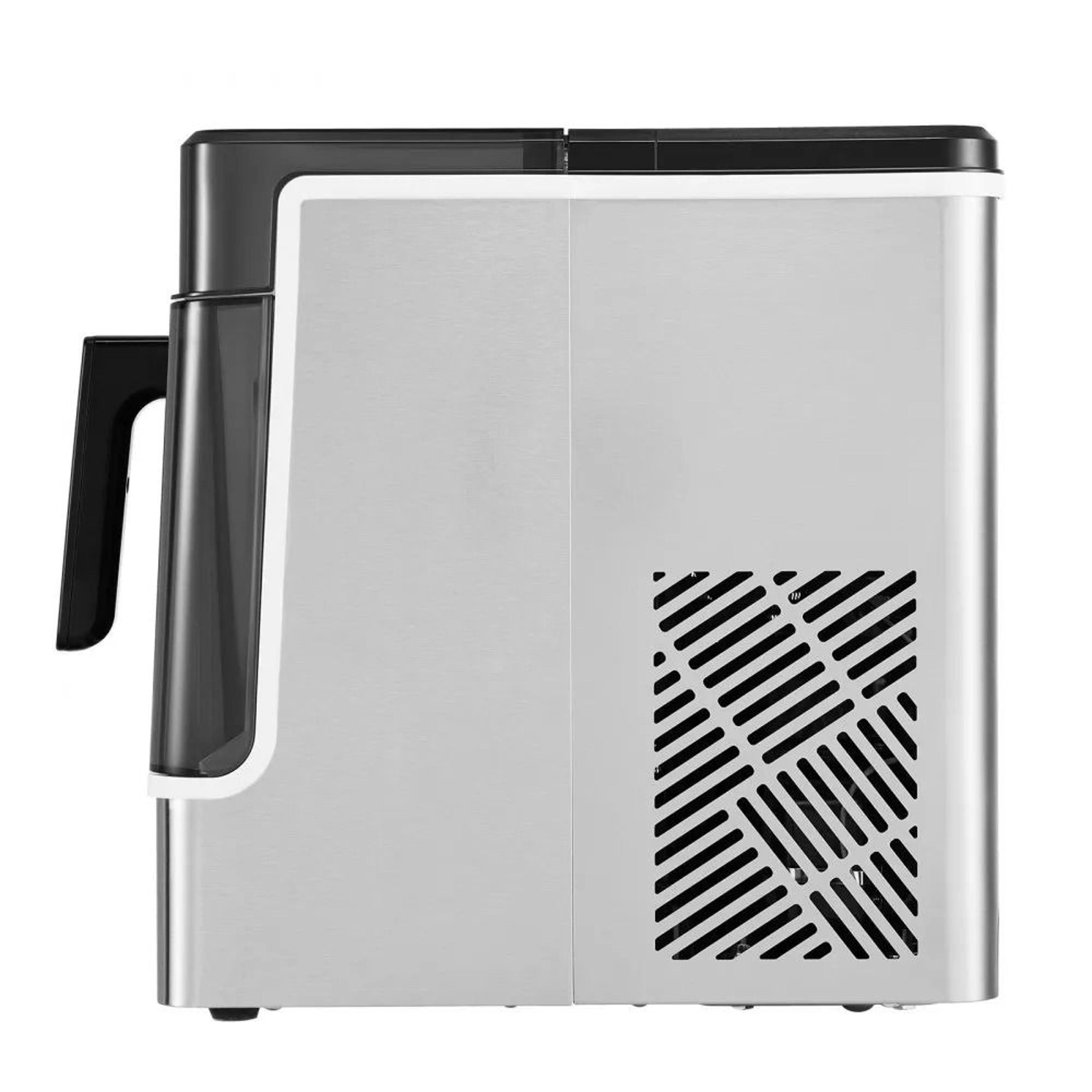 Portable Countertop Ice Maker 50lbs 24H Self Cleaning Ice Machine 8