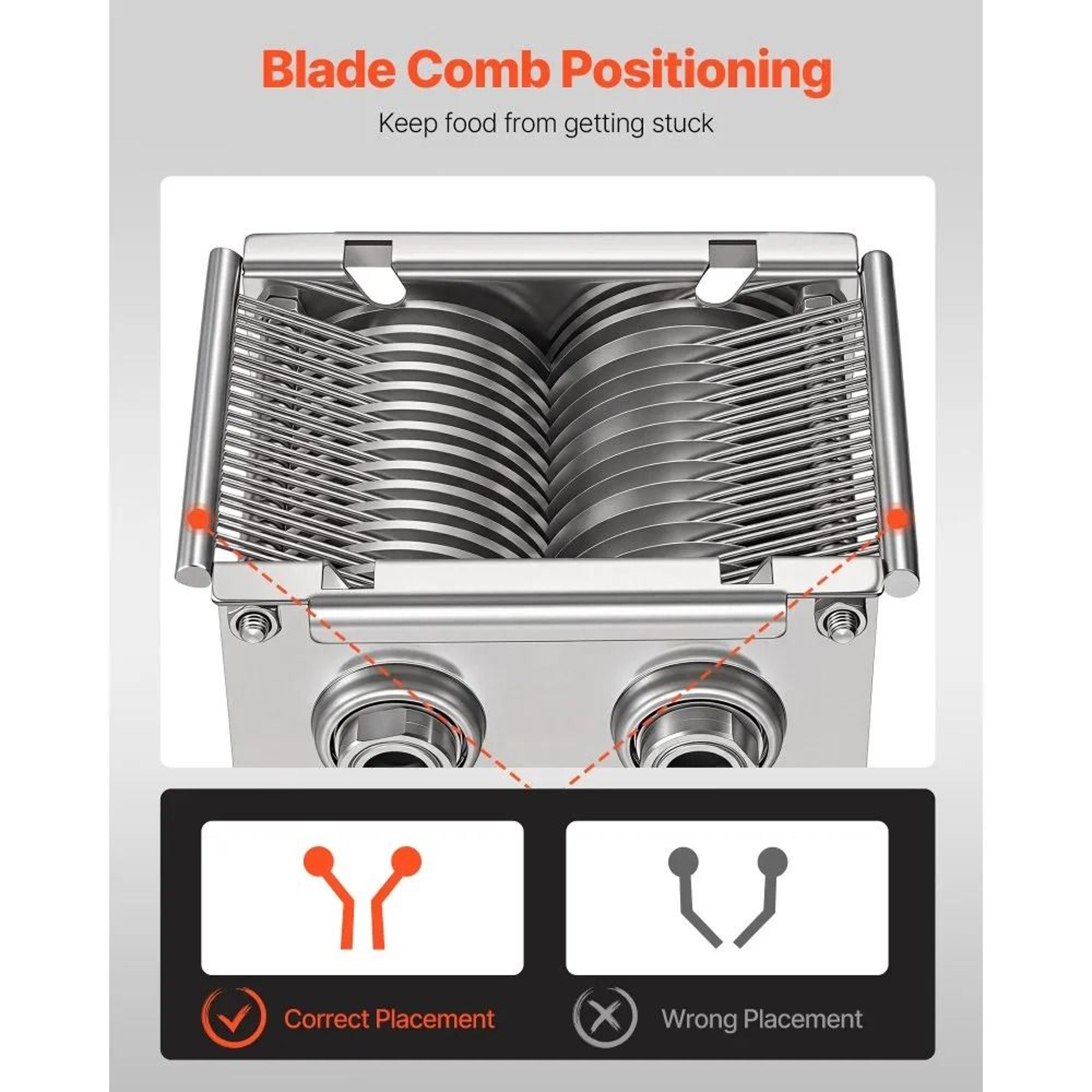 7 Mm Commercial Meat Cutter Replacement Blade For Model 90 3