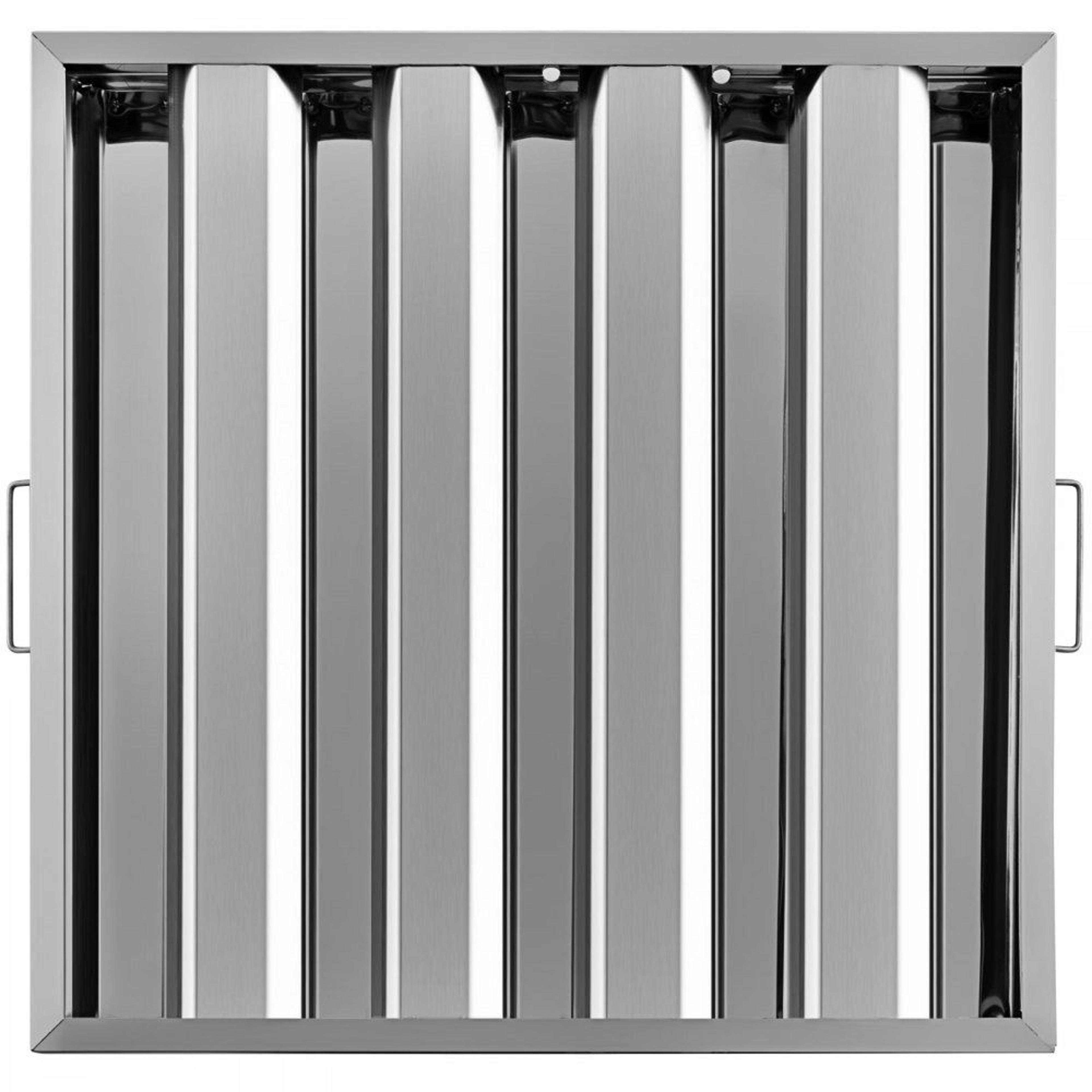 20 x 20 stainless steel commercial hood grease filters 6 pack