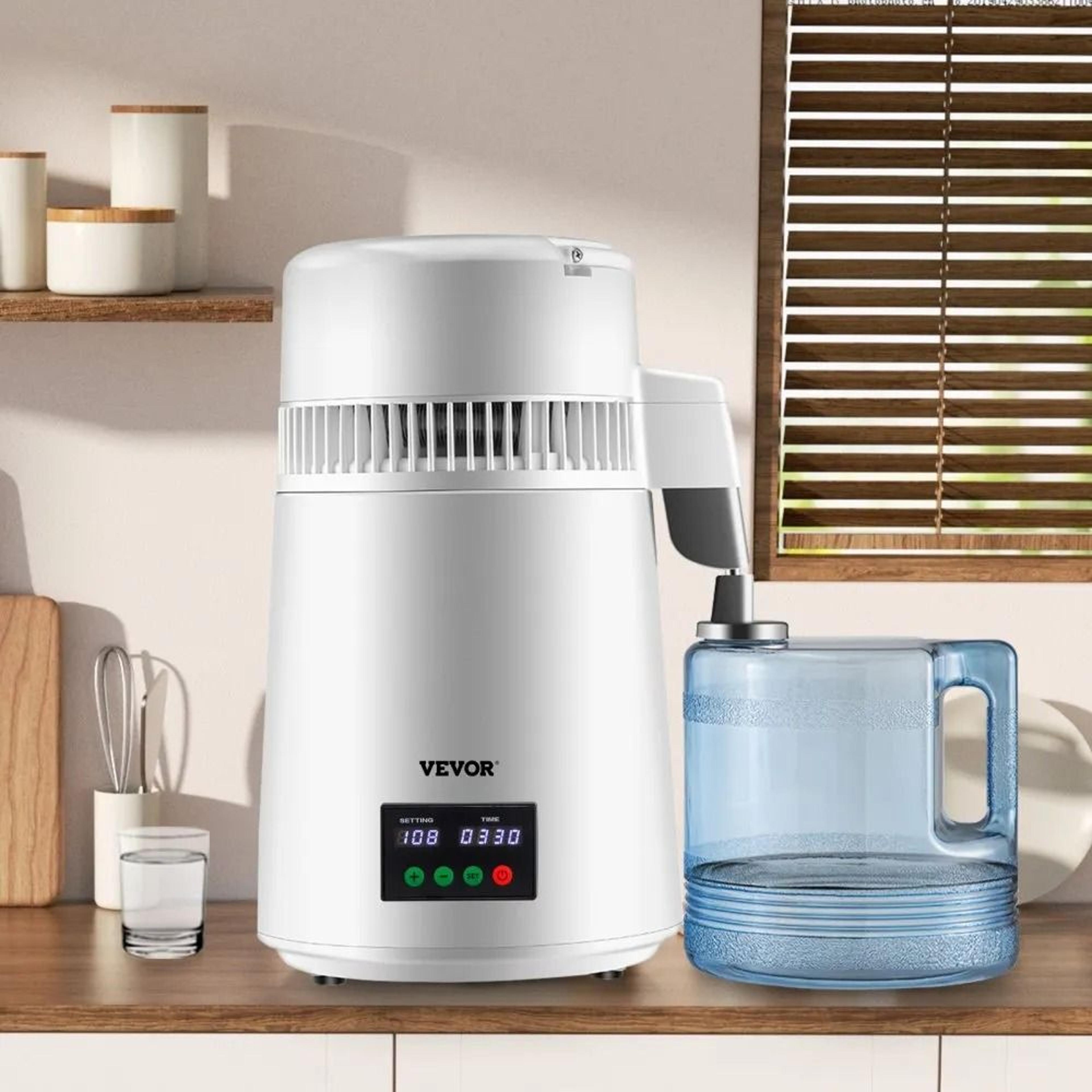 Water Distiller Machine 4L Countertop Distilled Water Maker 7