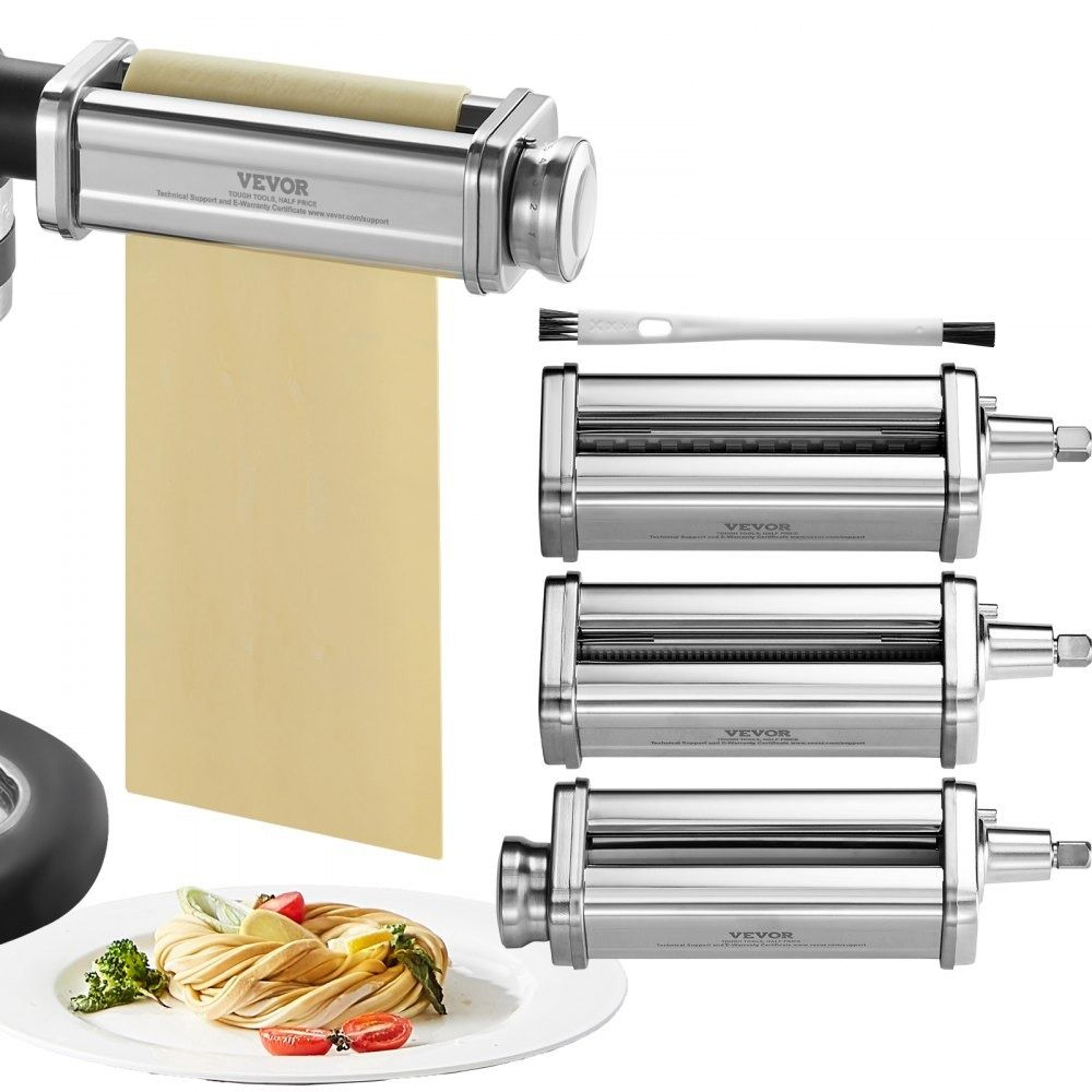pasta attachment for kitchenaid stand mixer stainless steel pasta maker set