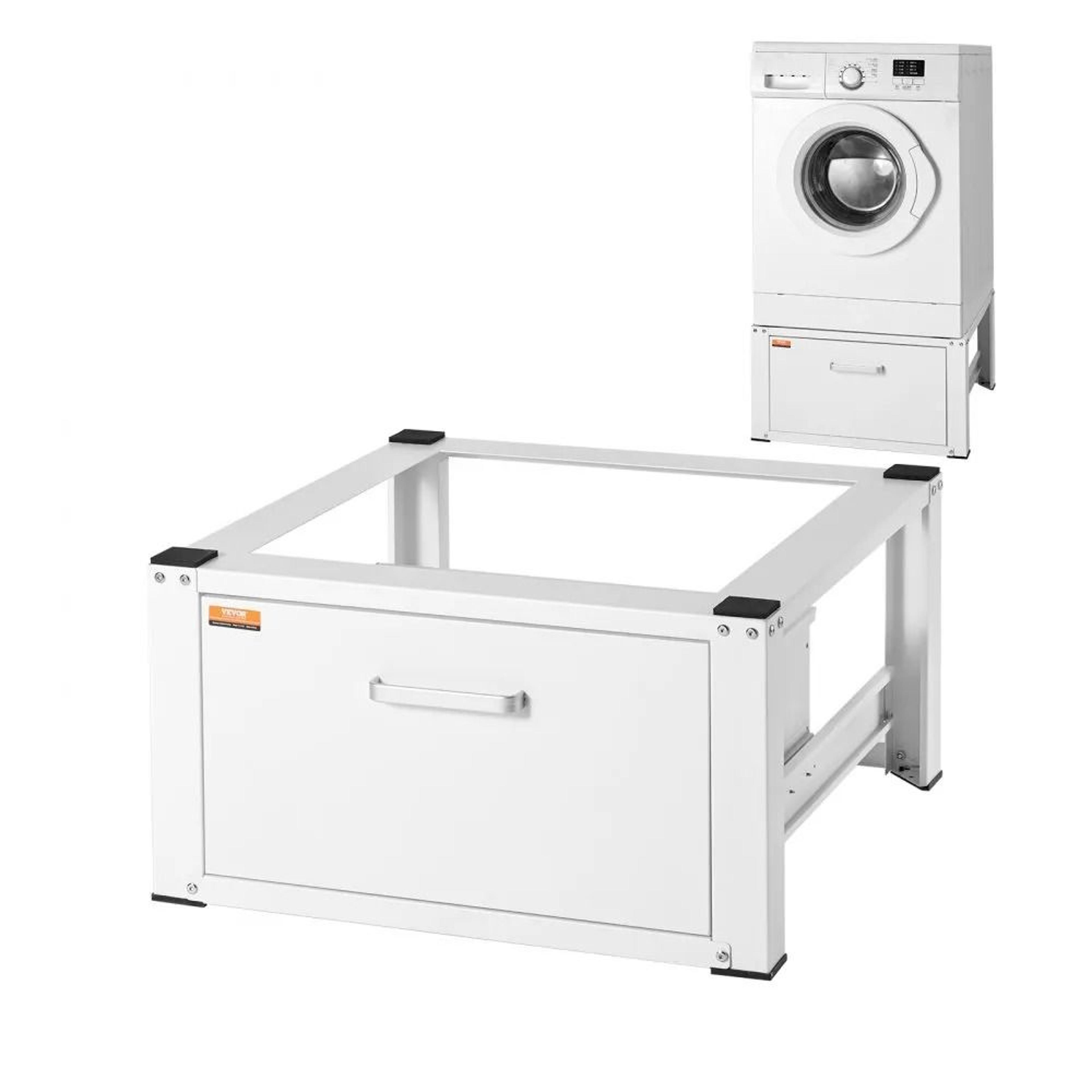 laundry pedestal washer dryer base stand with drawer 660 lbs heavy duty