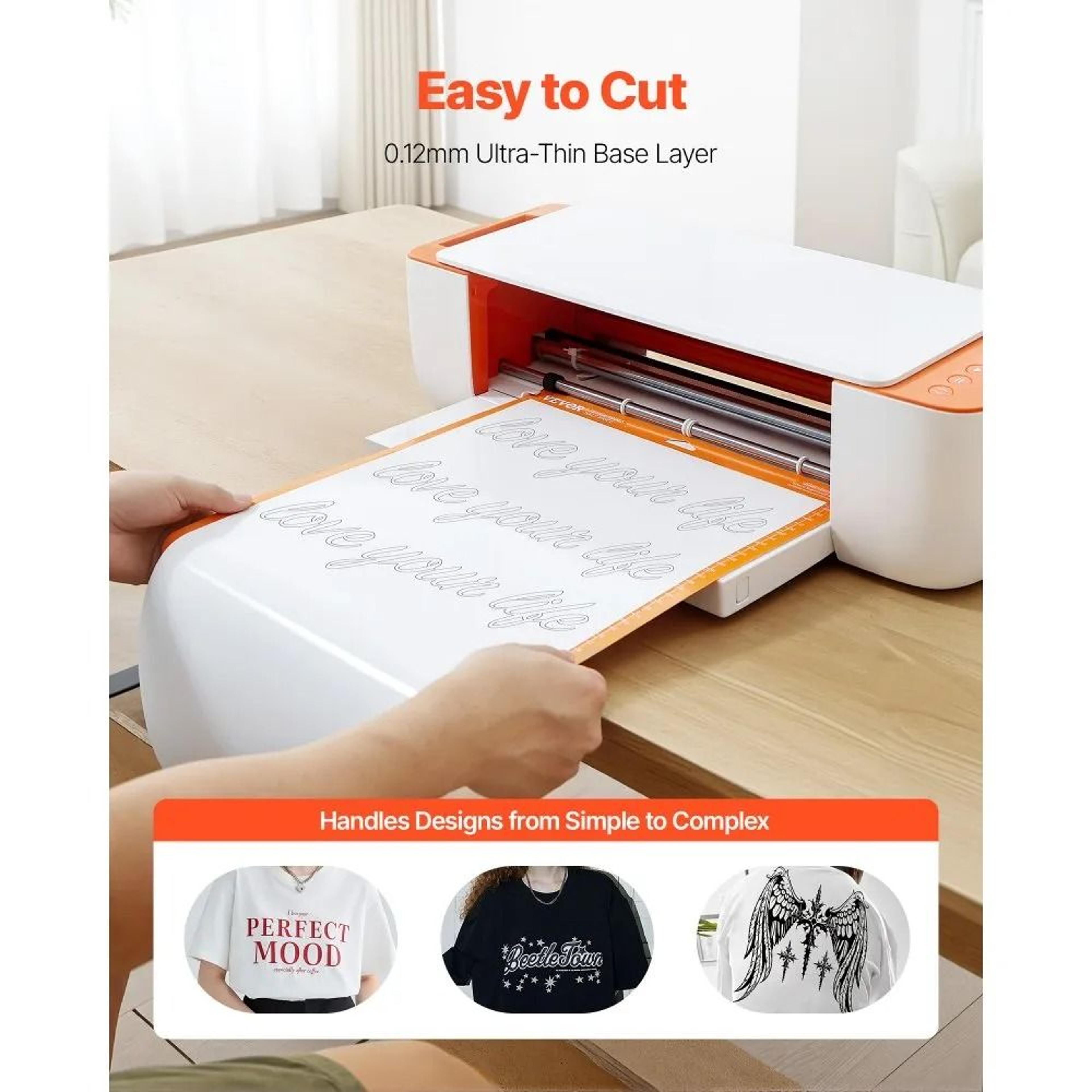 Heat Transfer Vinyl Roll 12 X 70 FT Glossy White HTV Iron On Vinyl For DIY Crafts 5