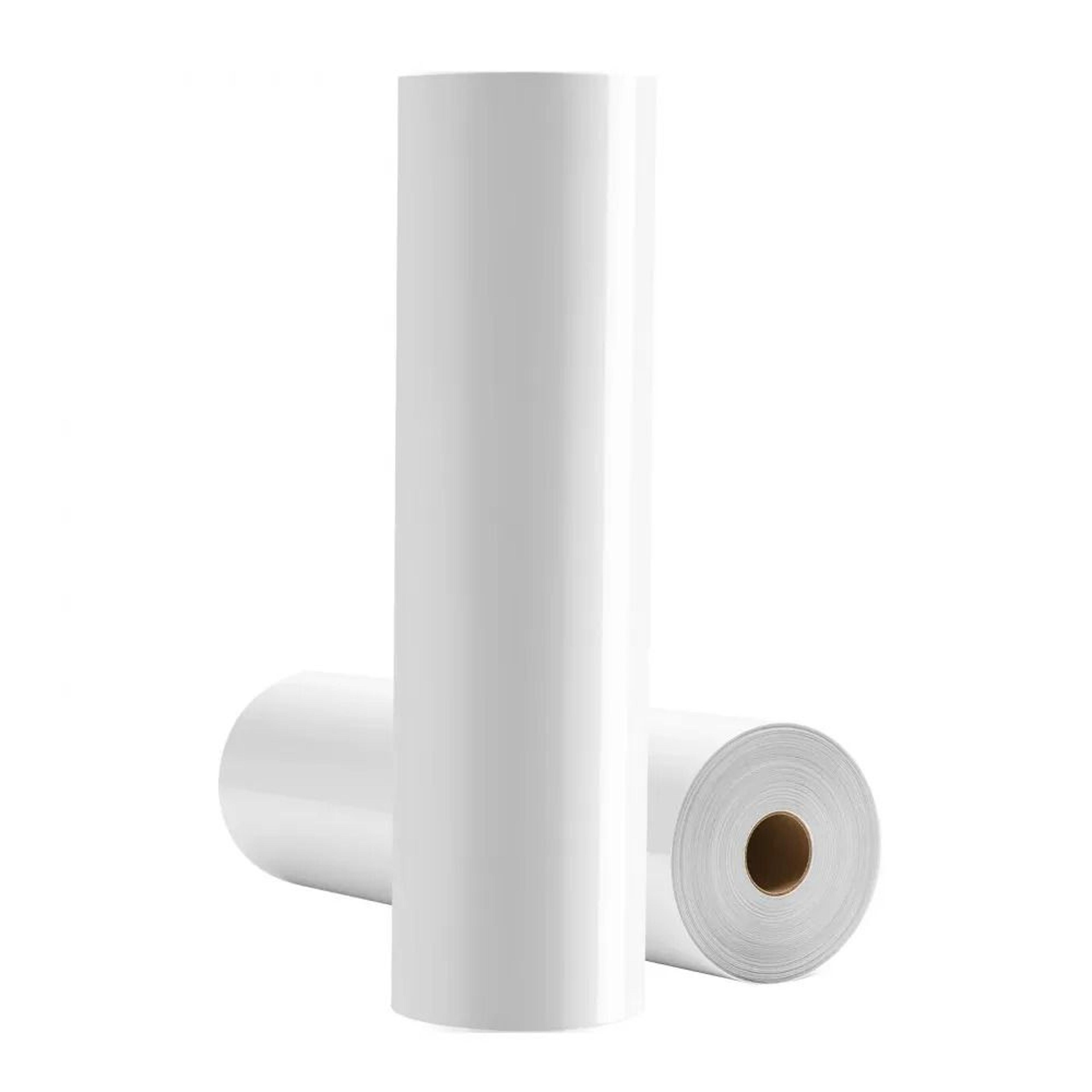 Heat Transfer Vinyl Roll 12 X 70 FT Glossy White HTV Iron On Vinyl For DIY Crafts 9