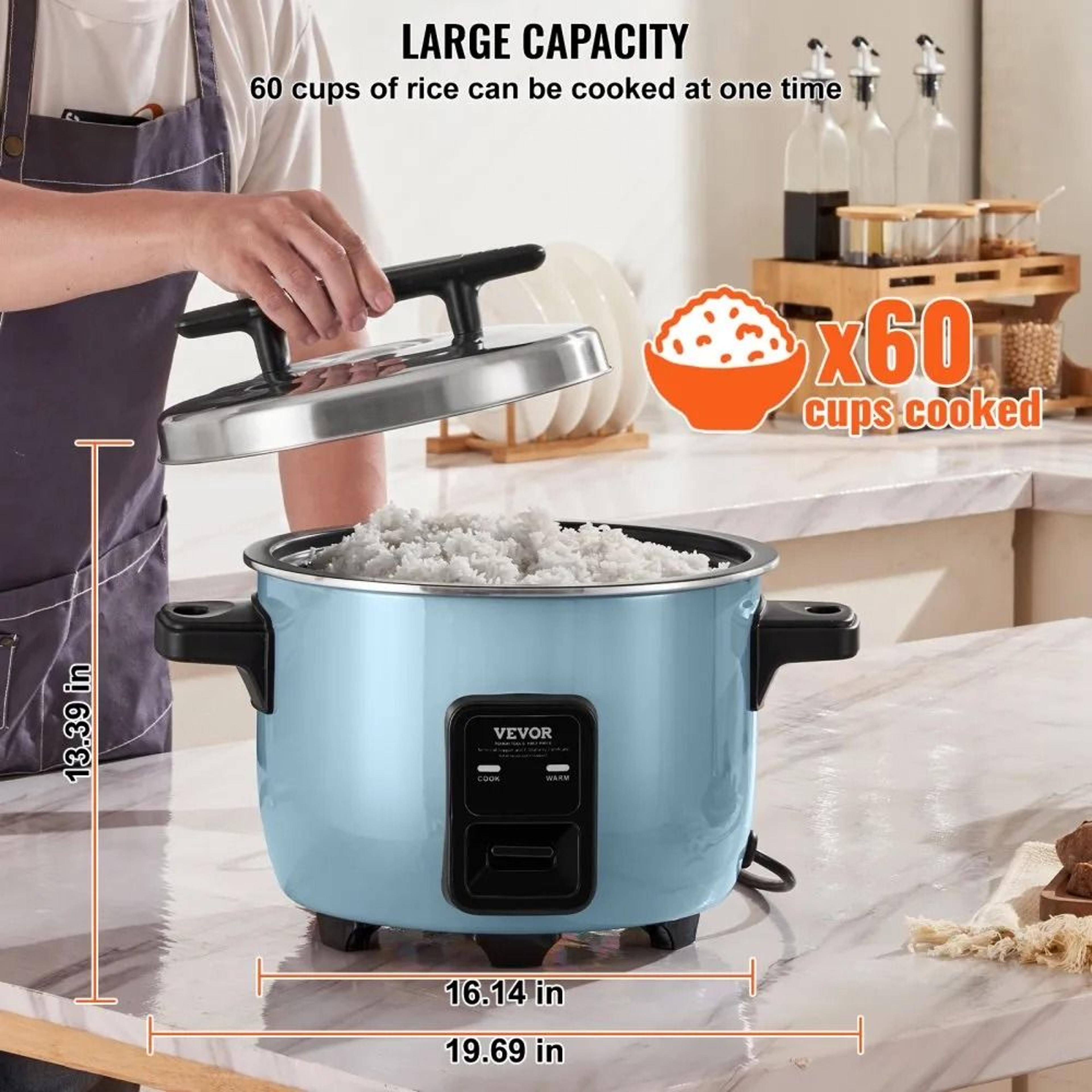Commercial Rice Cooker 60 Cup Large Capacity Rice Cooker And Warmer 1