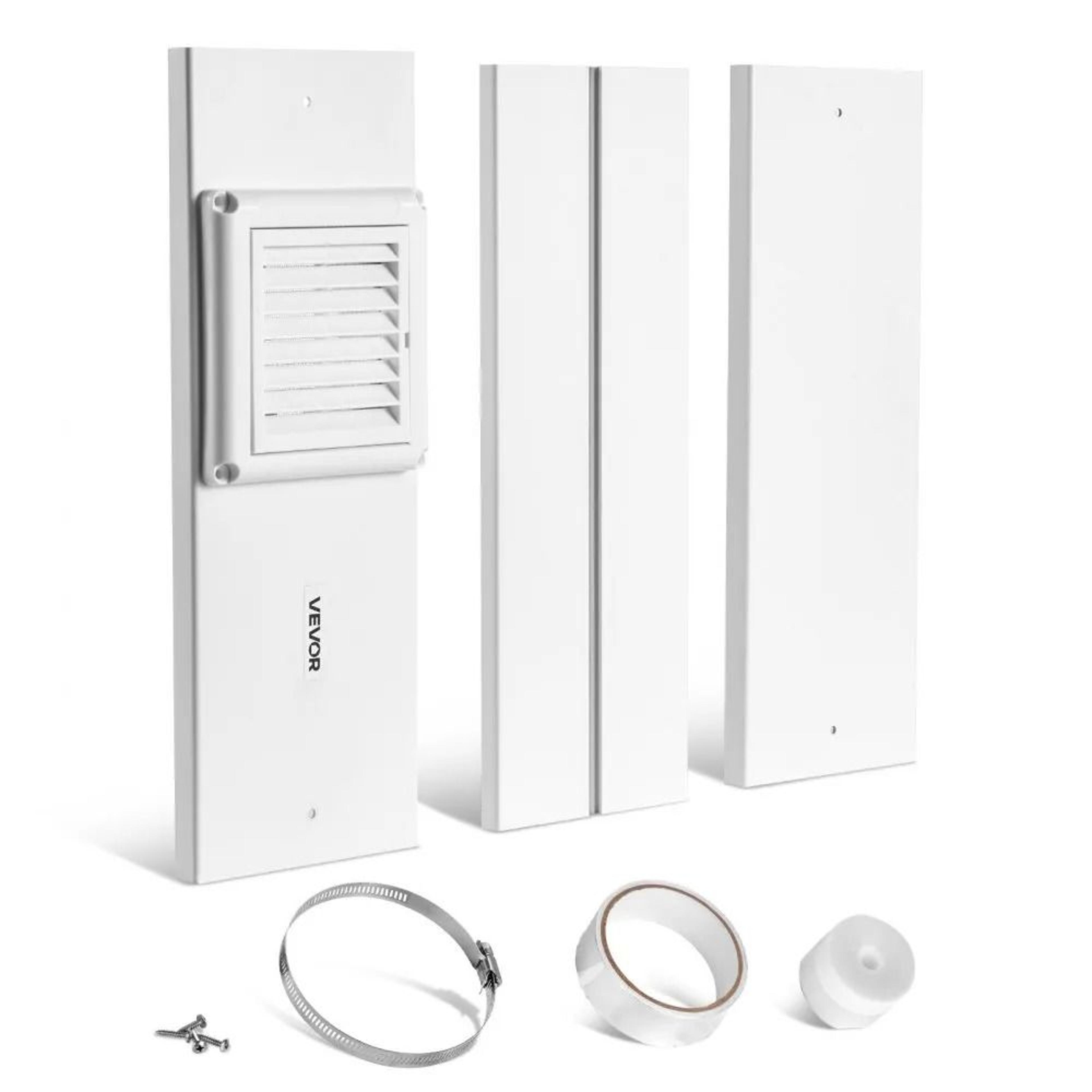adjustable dryer vent window kit for 4 inch hose sliding windows