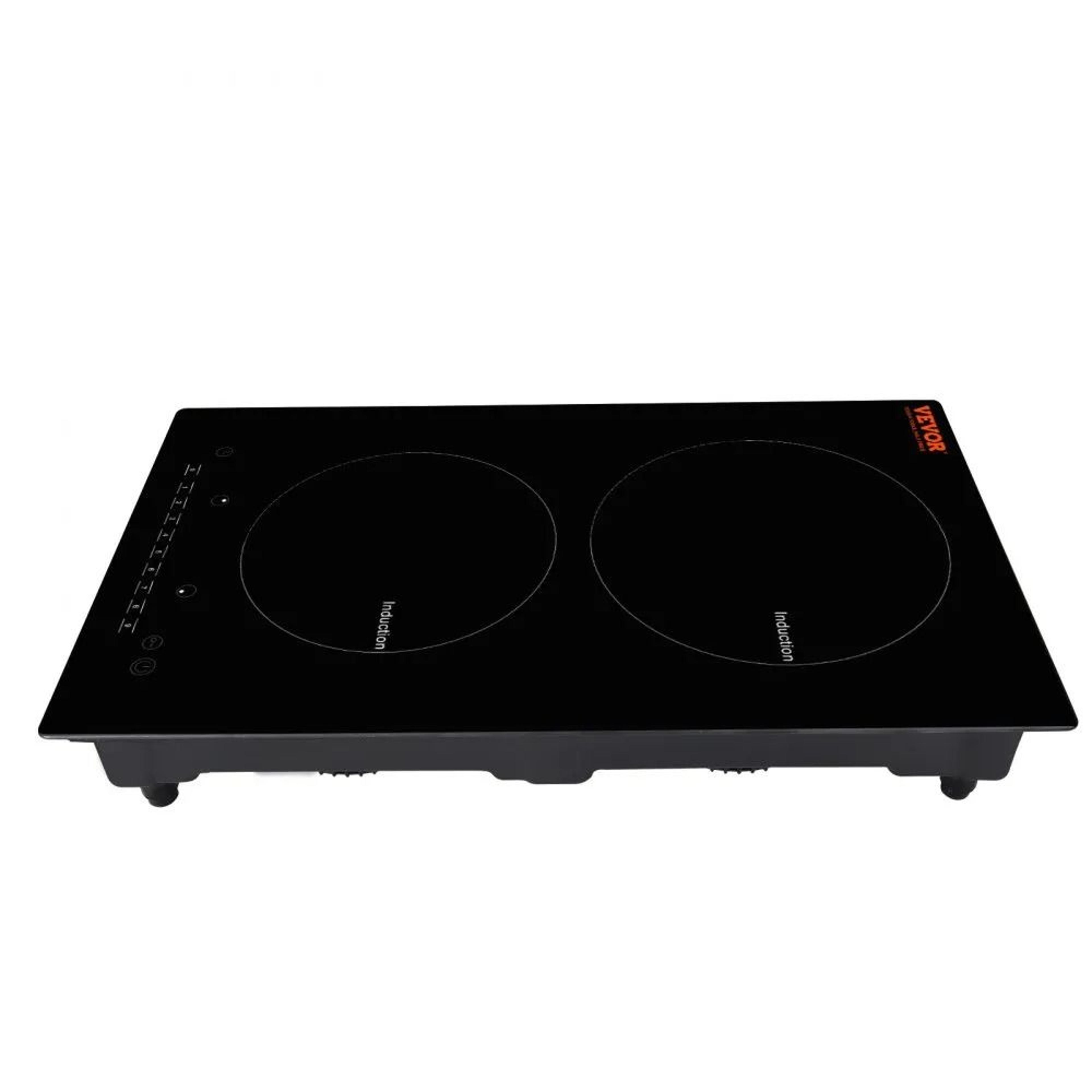12 Inch 2 Burner Electric Induction Cooktop 1800W Built In Stove 8
