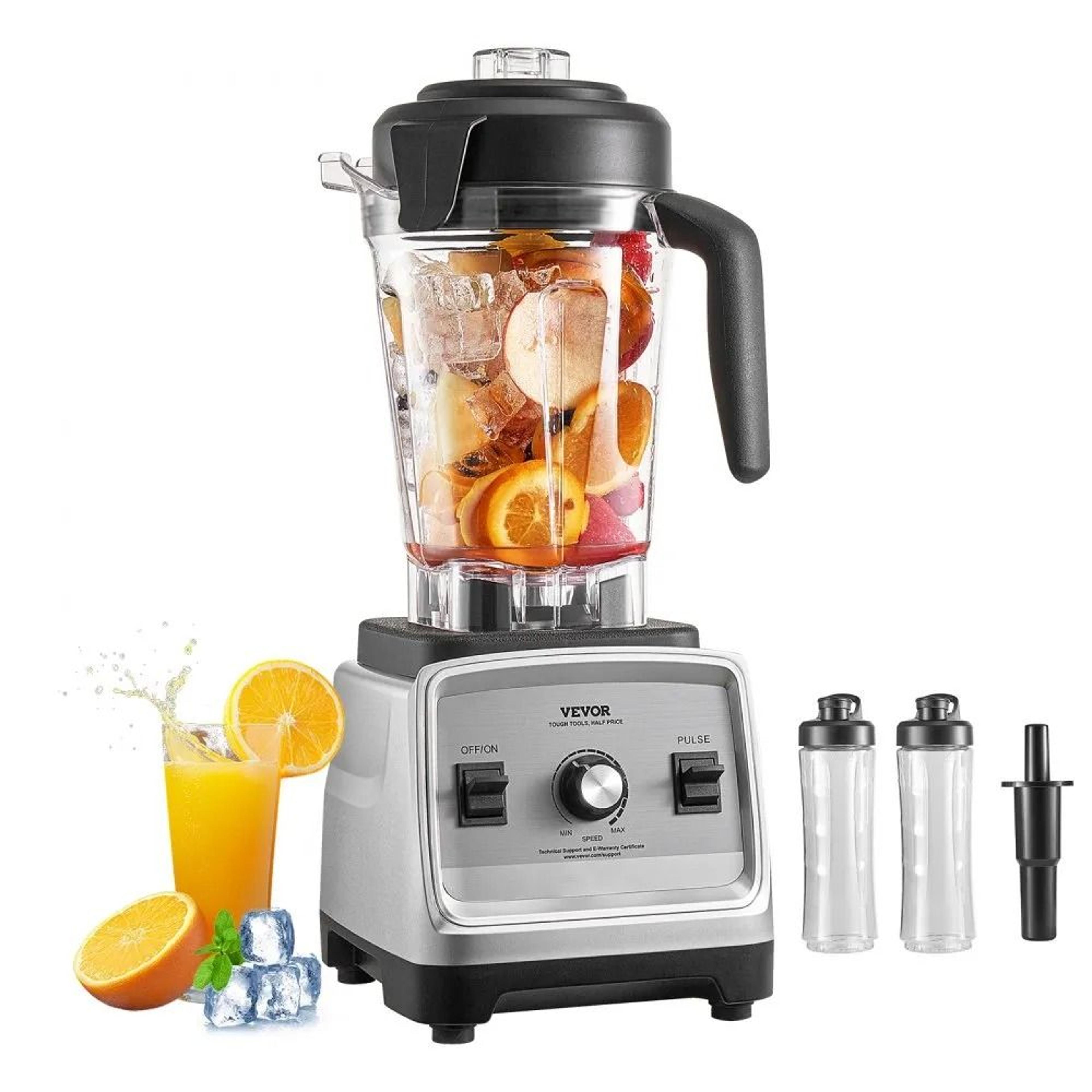 professional 1400w blender for smoothies with 85 oz large capacity