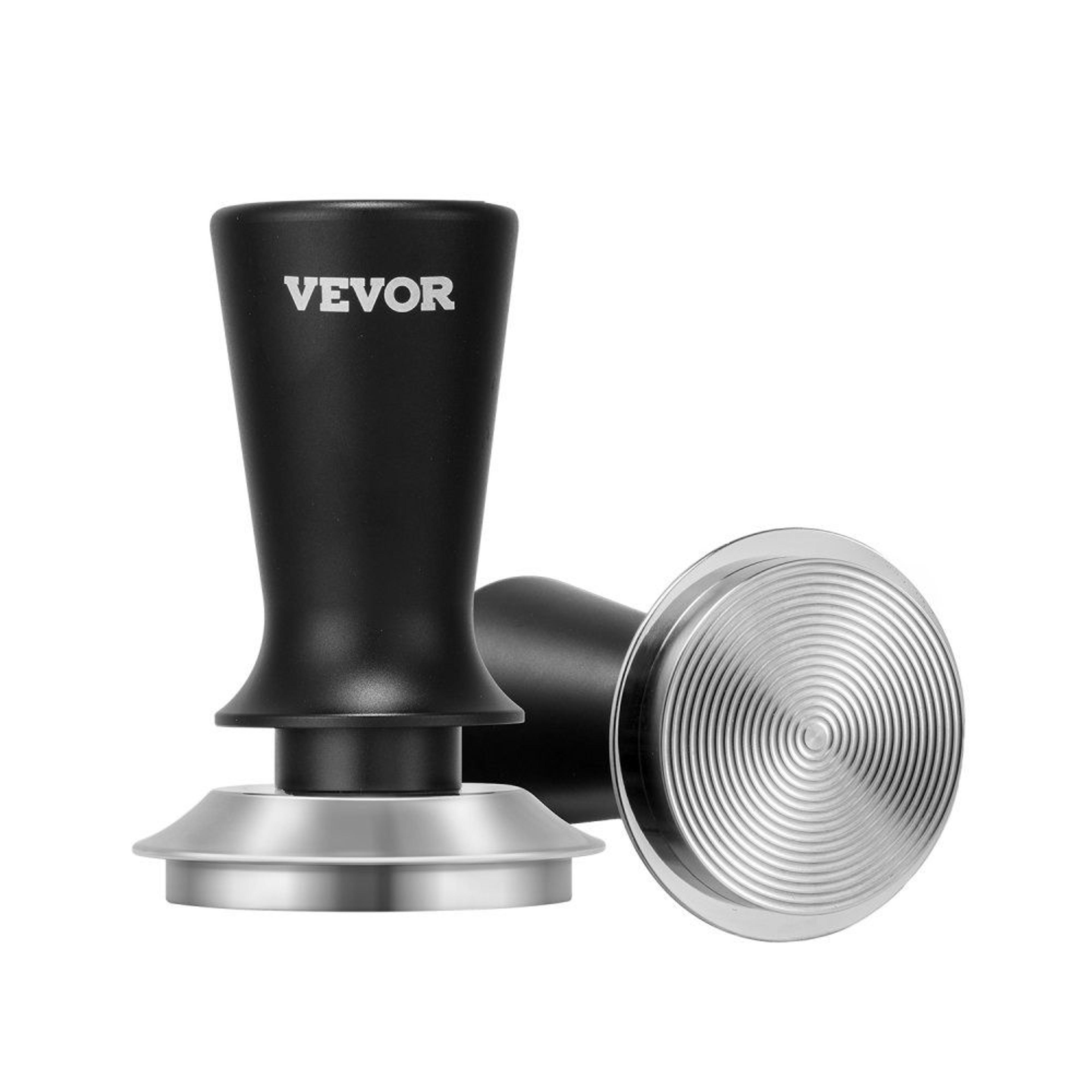 spring loaded espresso tamper with 30lb pressure for baristas and home coffee lovers