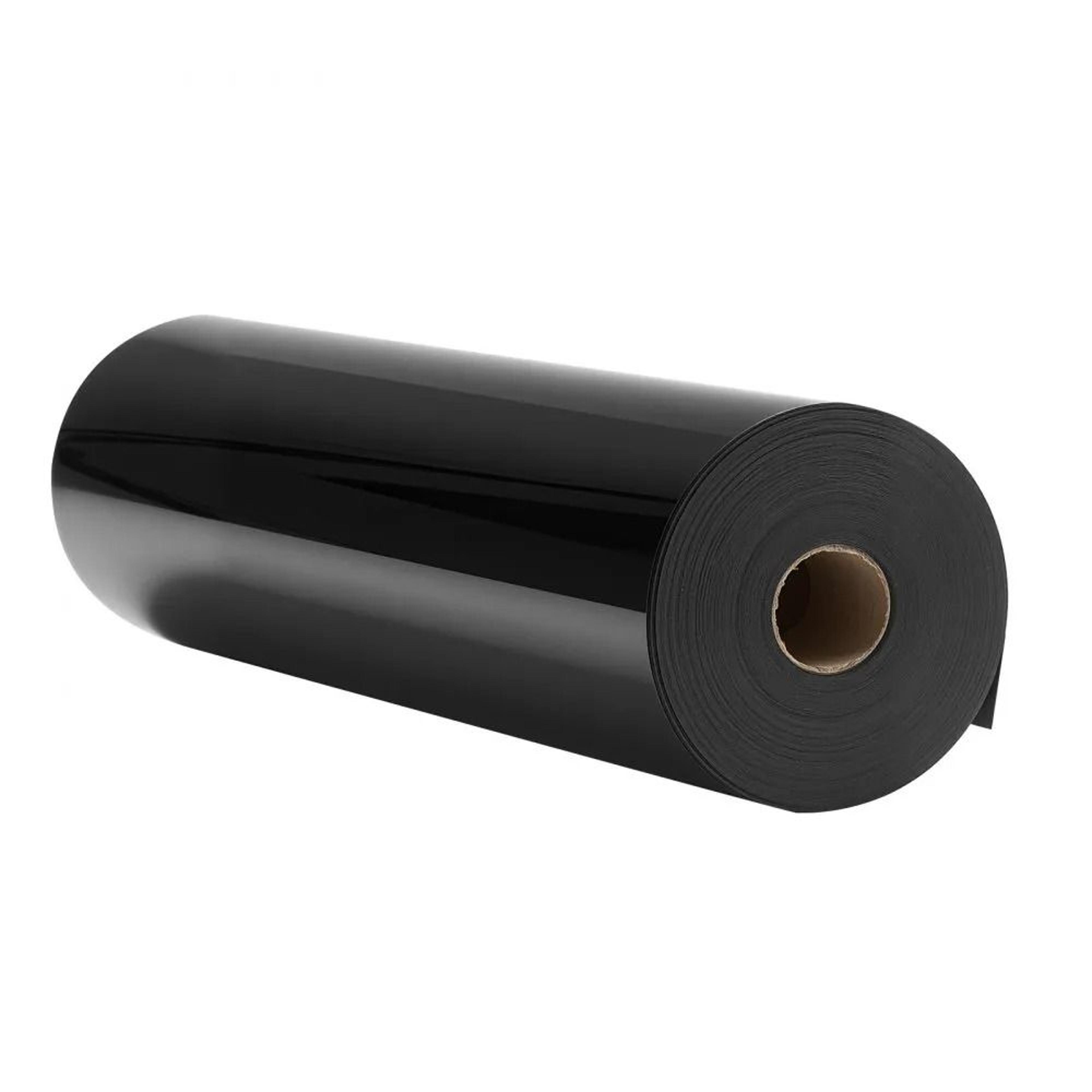 glossy black heat transfer vinyl roll 12in x 70ft for custom t-shirts and crafts