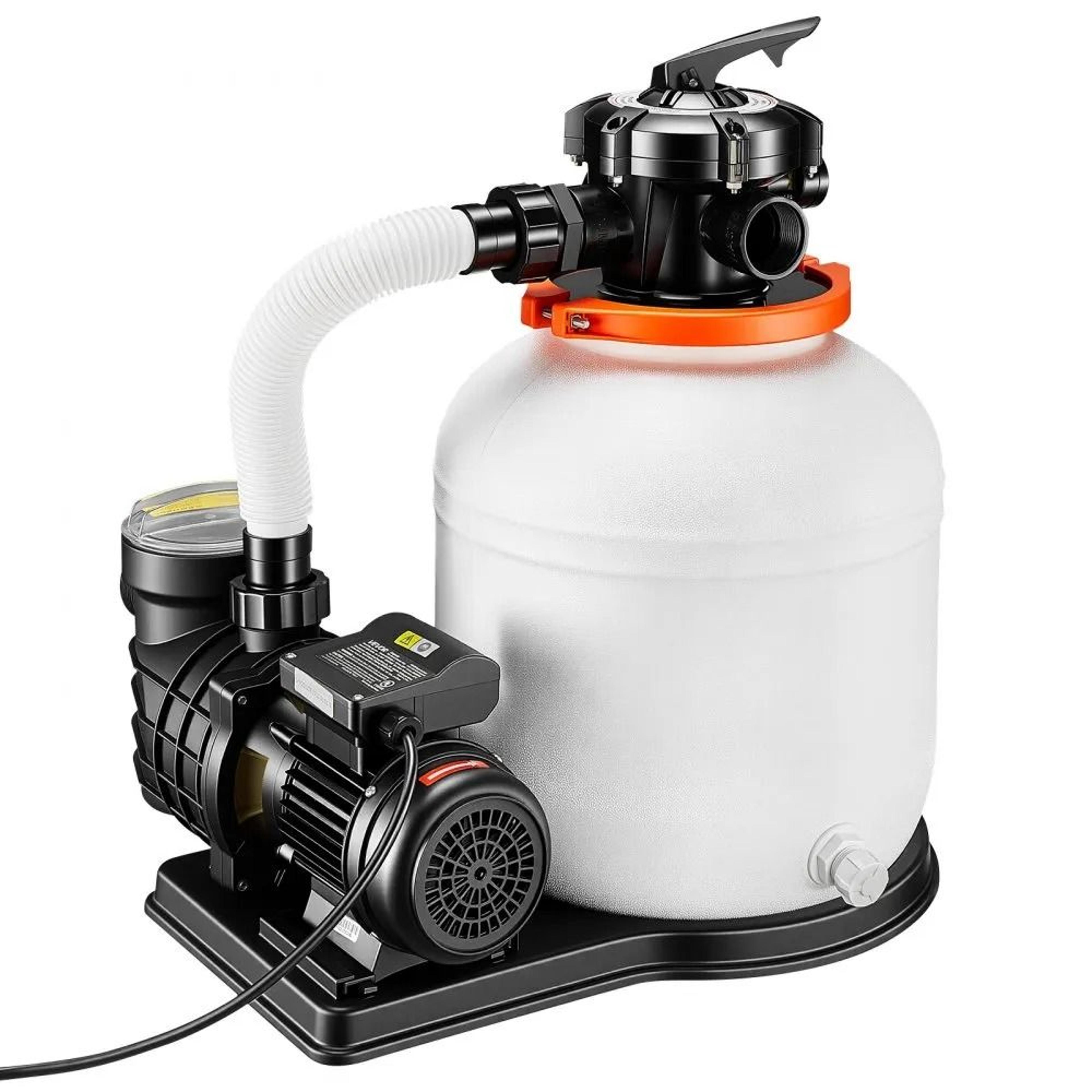 FlashPure Sand Filter Pump For Above Ground Pools 3500 GPH 8