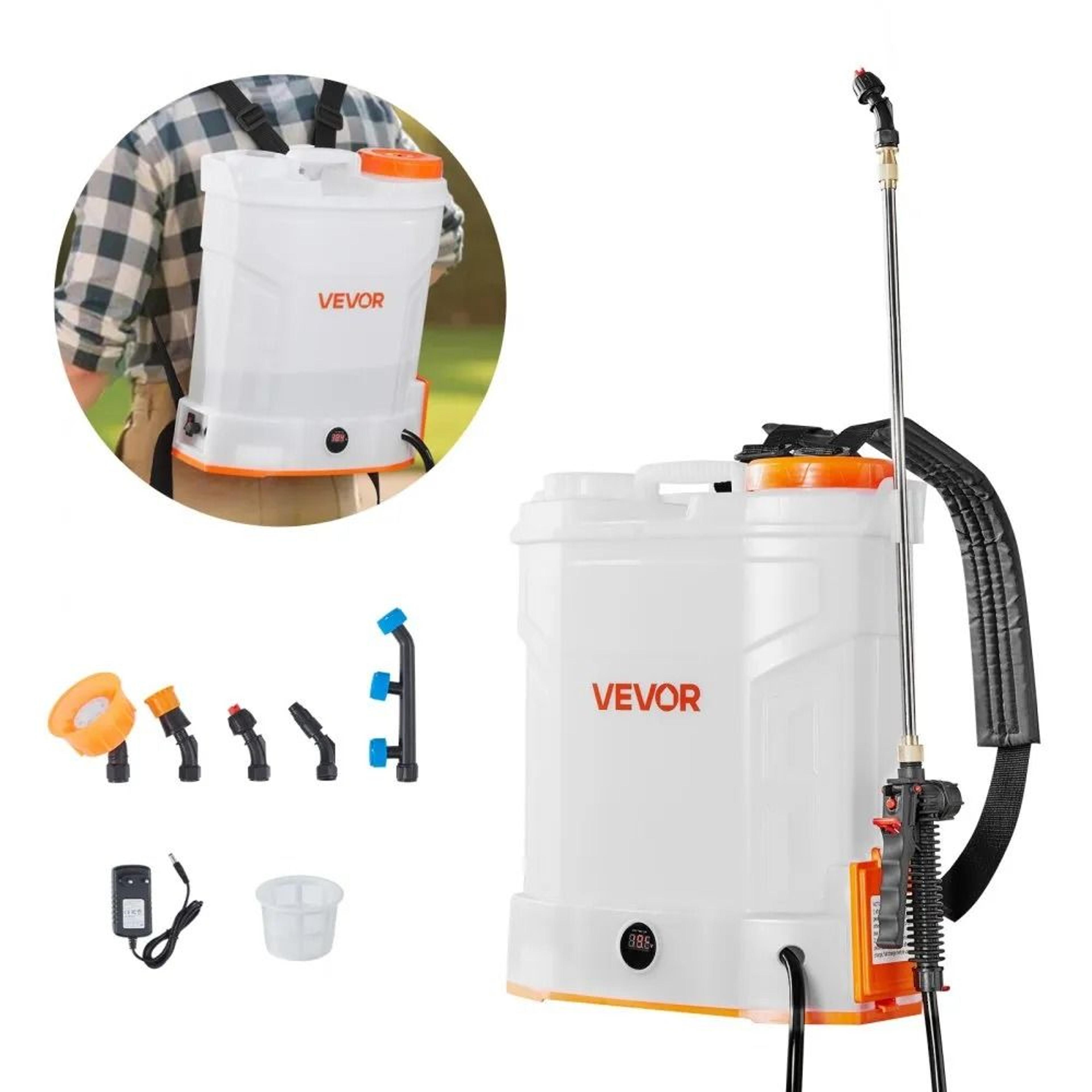 battery powered backpack sprayer 3.2 gal electric garden sprayer with adjustable pressure