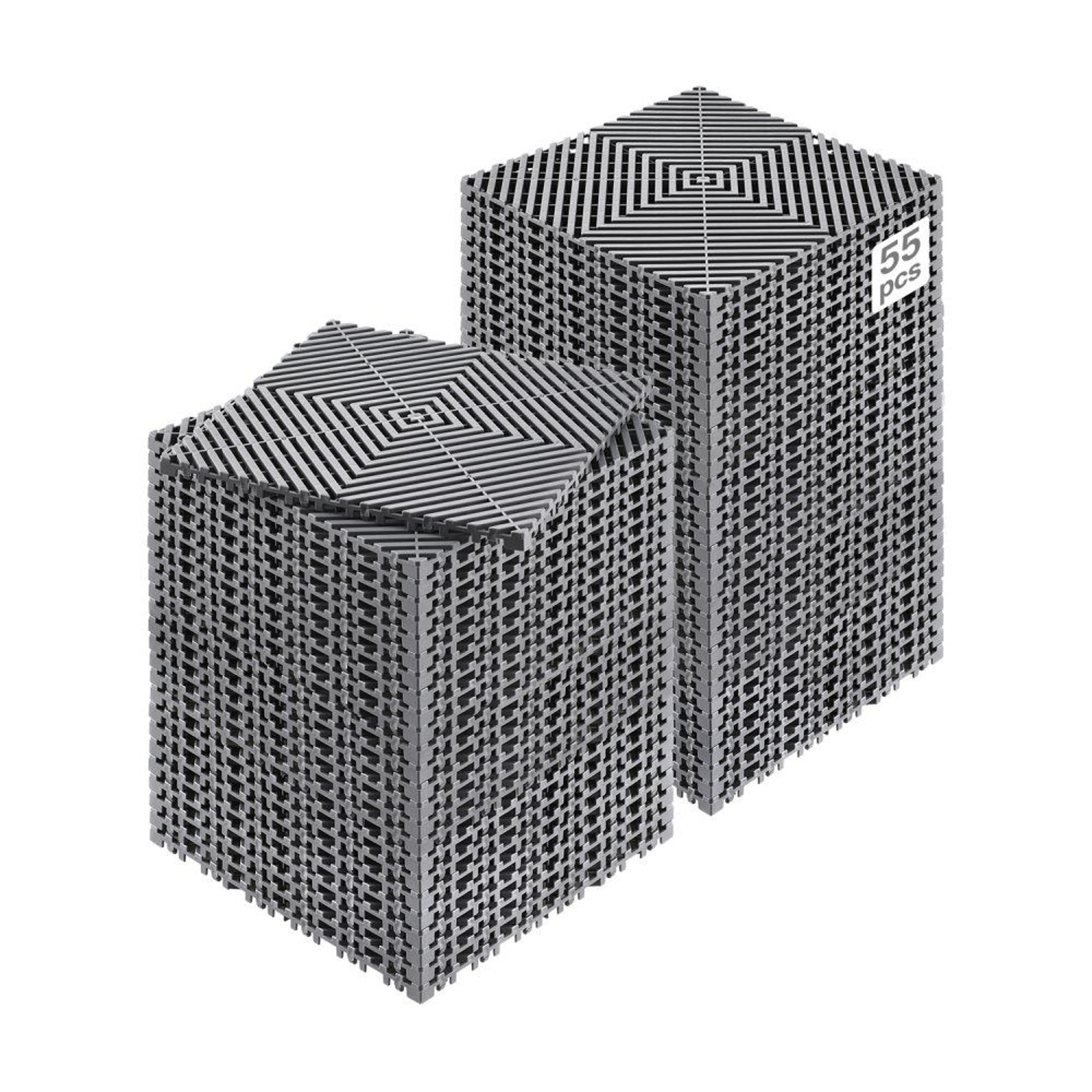 interlocking drainage mat 12 x 12 inch non slip garage floor tile