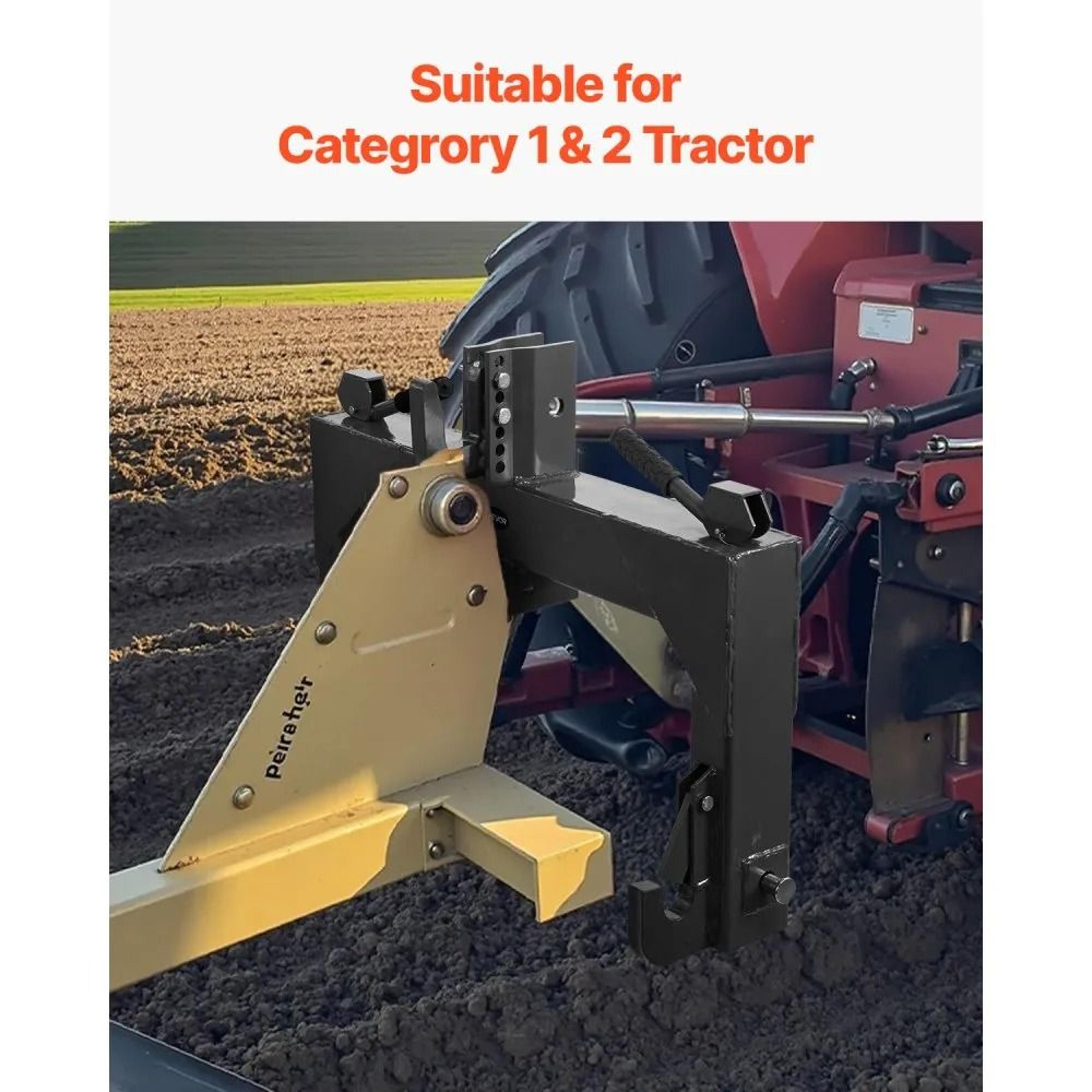 3 Point Quick Hitch Tractor Adapter With 3000 Lbs Lift Capacity 2