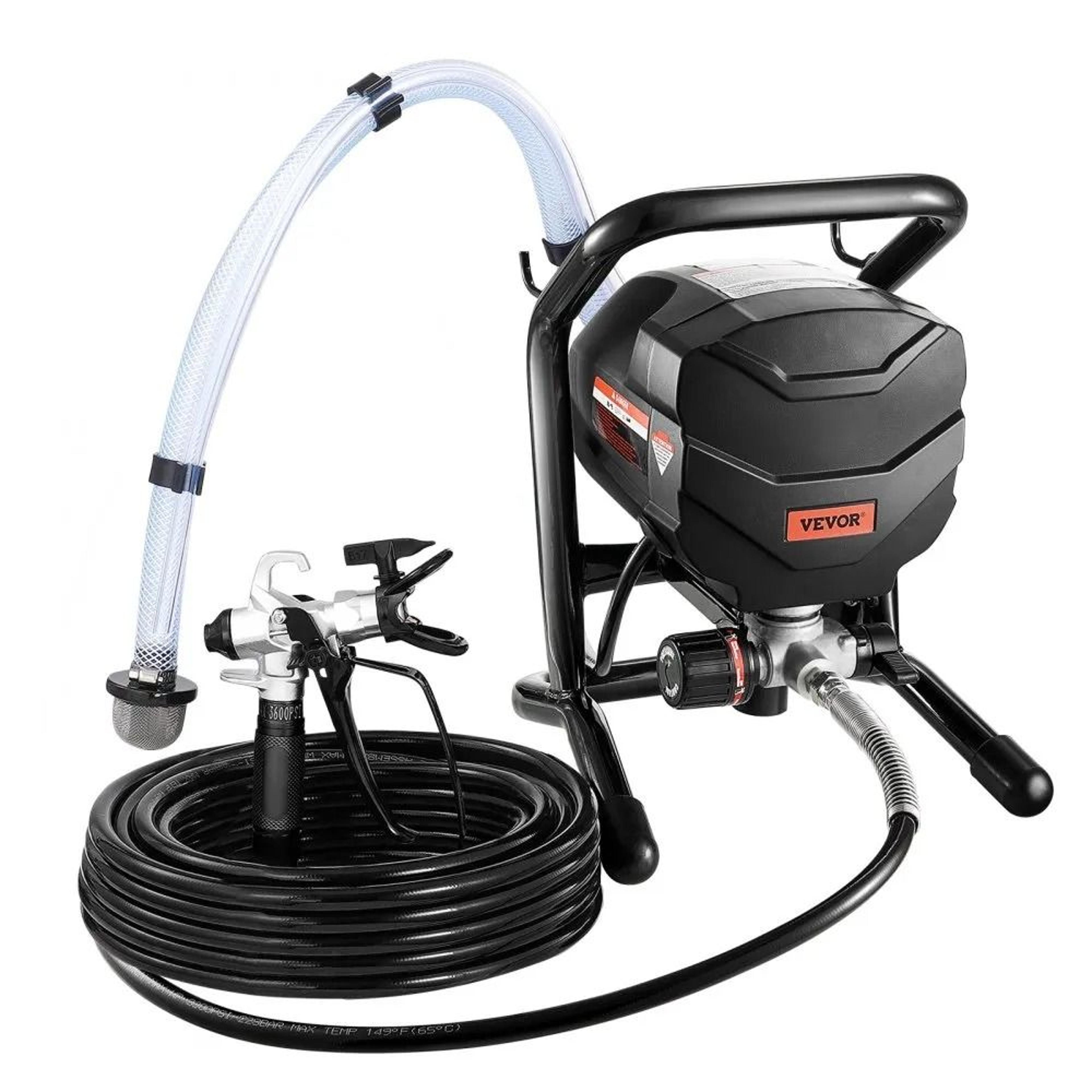 Stand Airless Paint Sprayer 650W 3000PSI Electric Paint Sprayer Machine For Home Projects 10