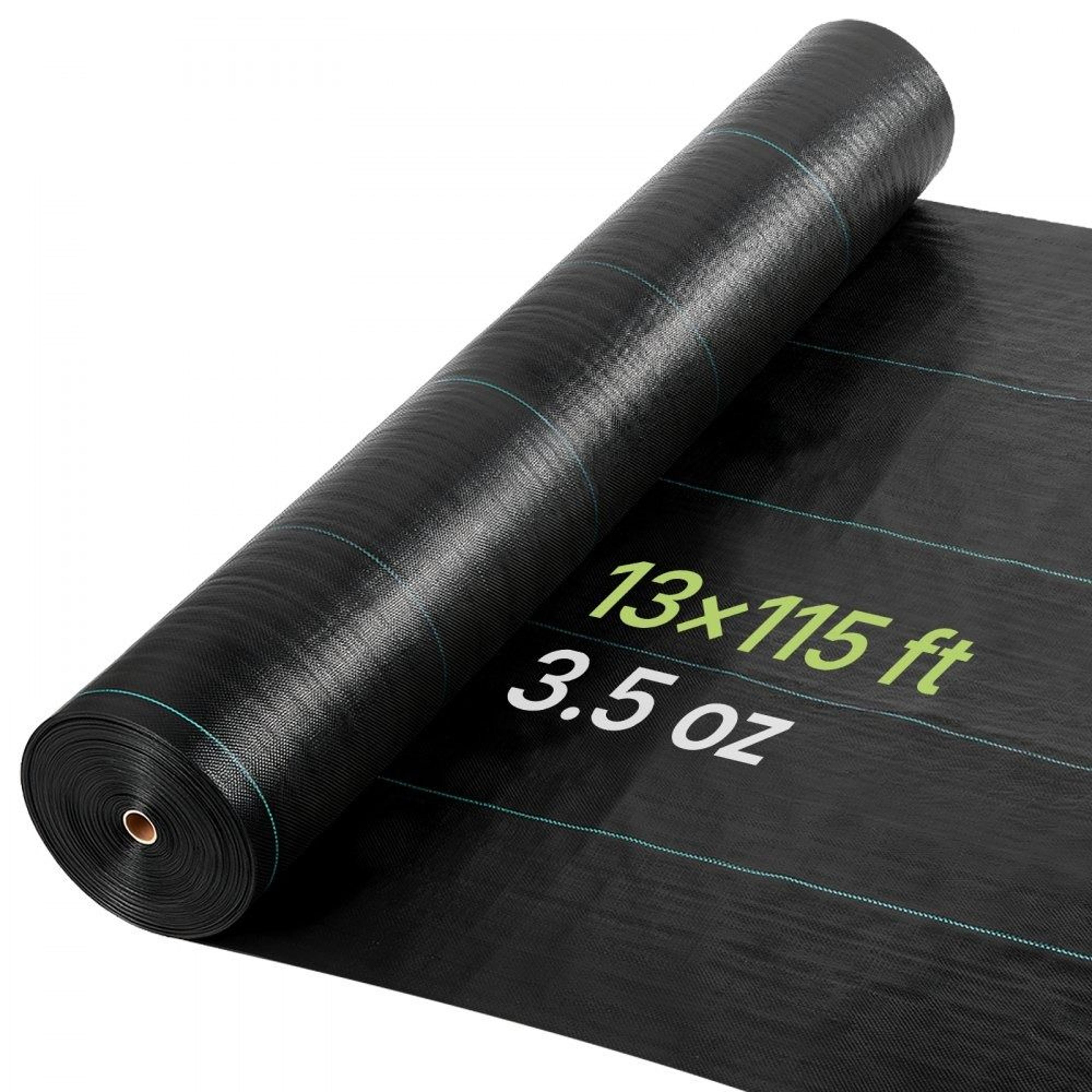 heavy duty weed barrier fabric 13x115ft woven landscape weed blocker mat