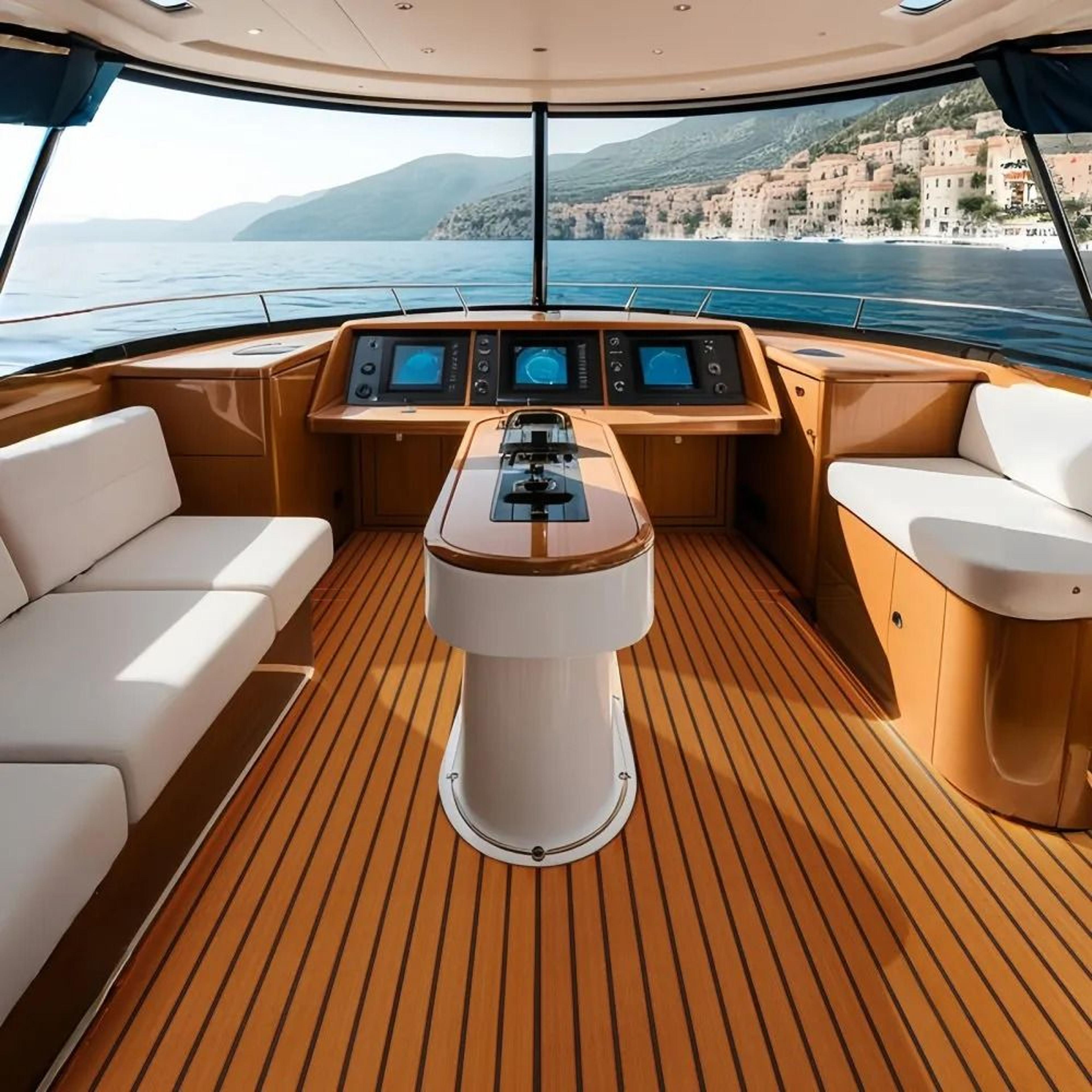 Non Slip EVA Foam Boat Decking Marine Flooring Self Adhesive Mat 6