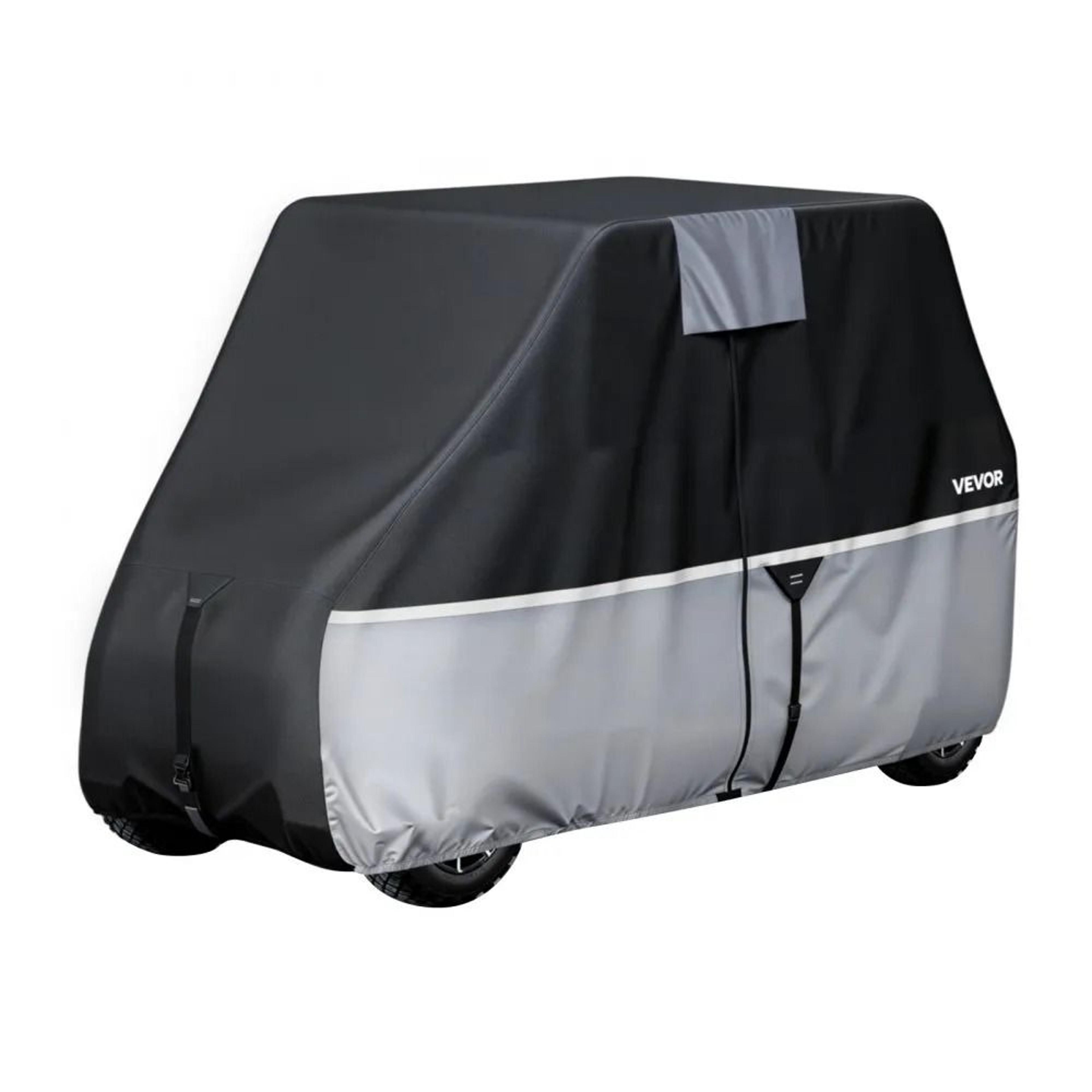 Golf Cart Cover Full Coverage 224 Passenger Waterproof 420D Oxford Fabric 7
