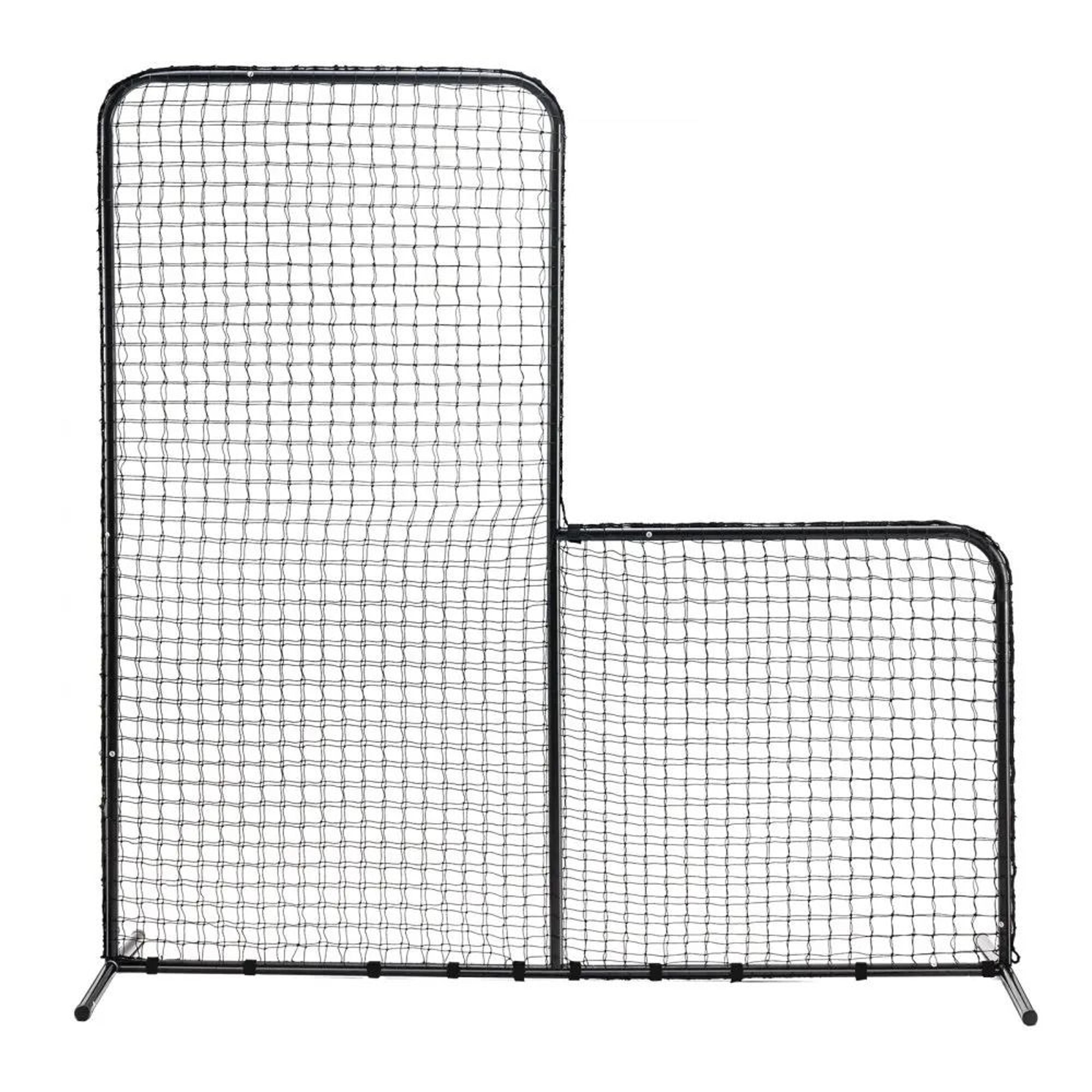 baseball l screen pitching net 7x7 ft portable safety screen