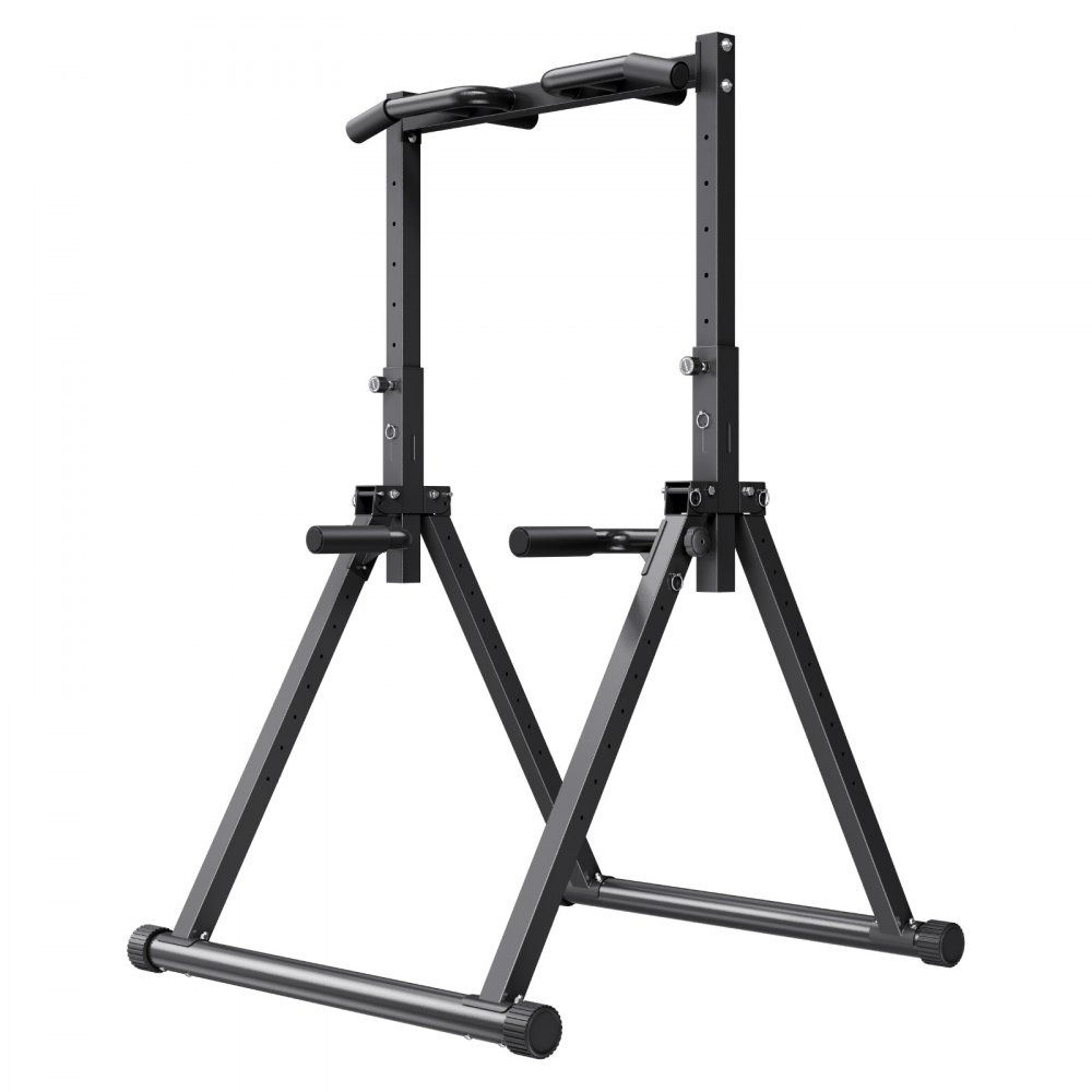 Adjustable Freestanding Pull Up Bar Station For Full Body Home Workouts 7