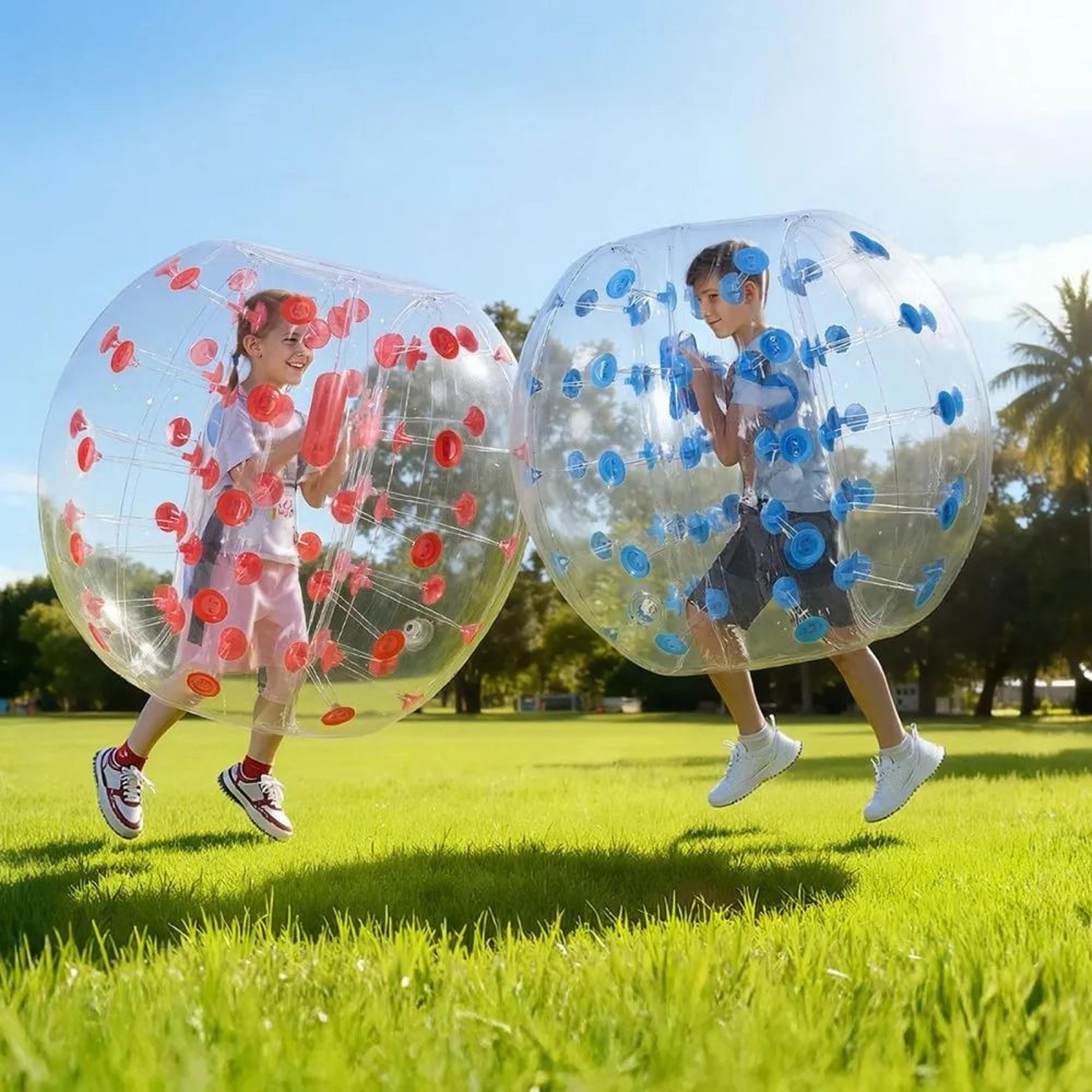 4FT Inflatable Bumper Balls 2 Pack For Teens And Adults 6