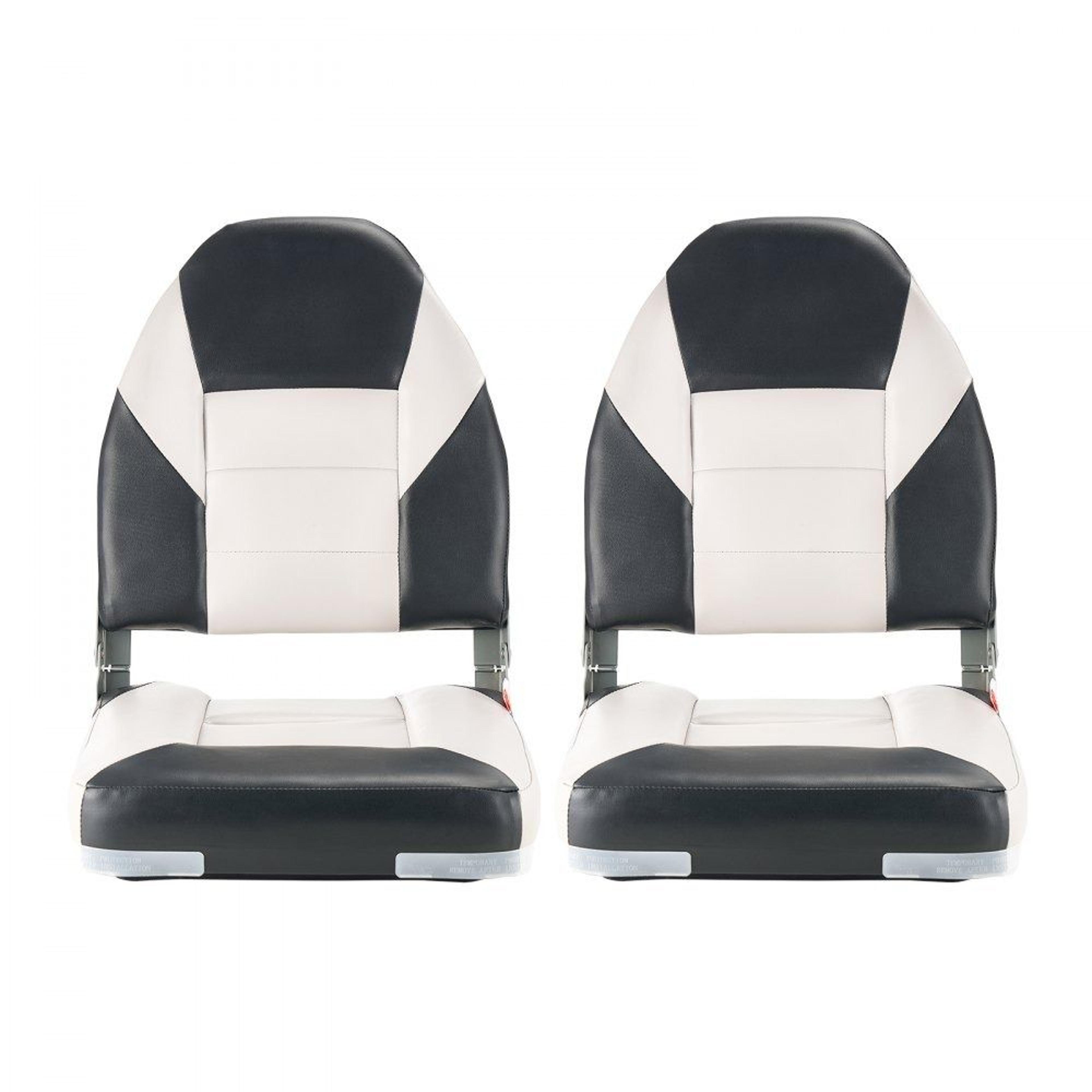 folding boat seat high back fishing seat with waterproof cushion