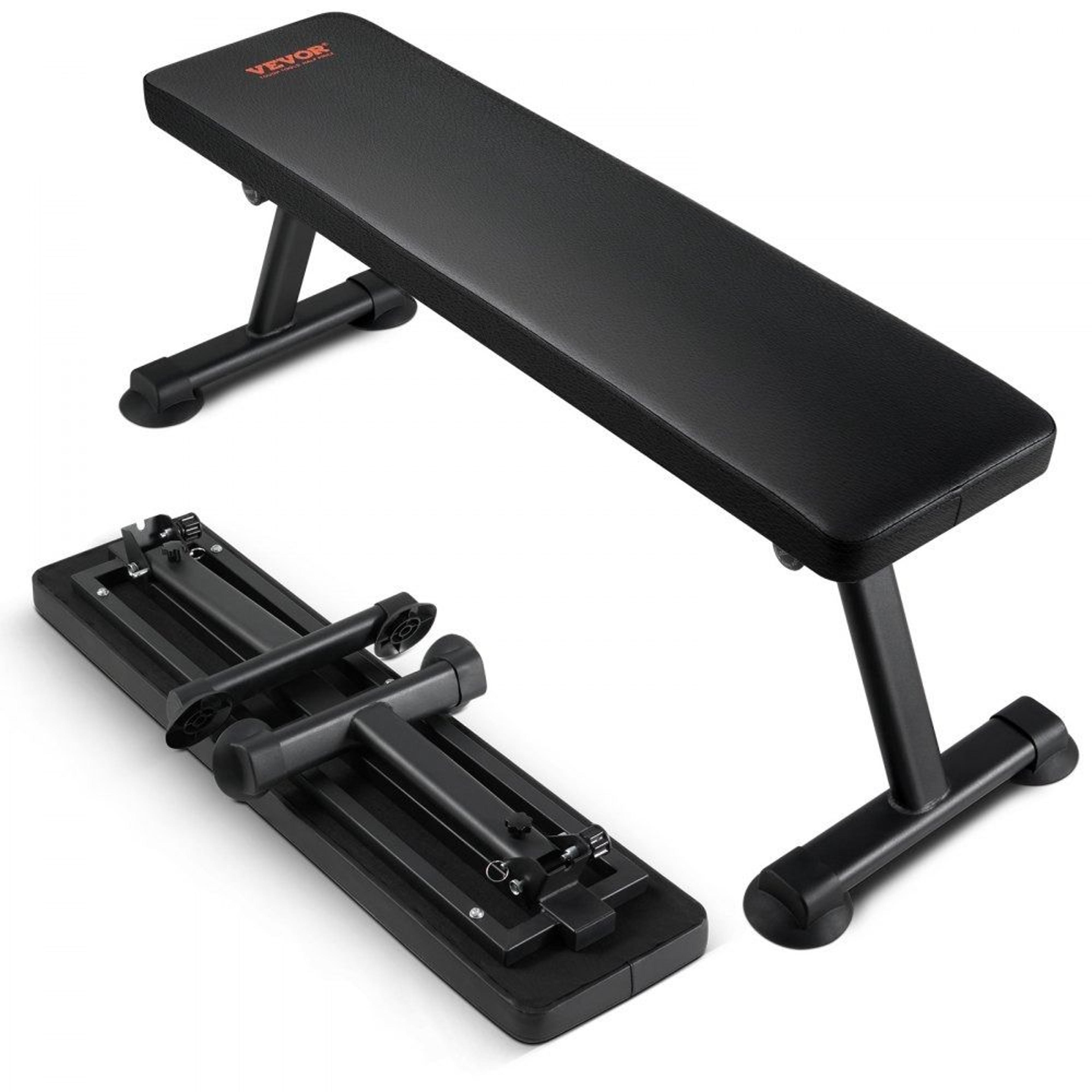 foldable weight bench for home gym full body strength training 1000 lbs capacity