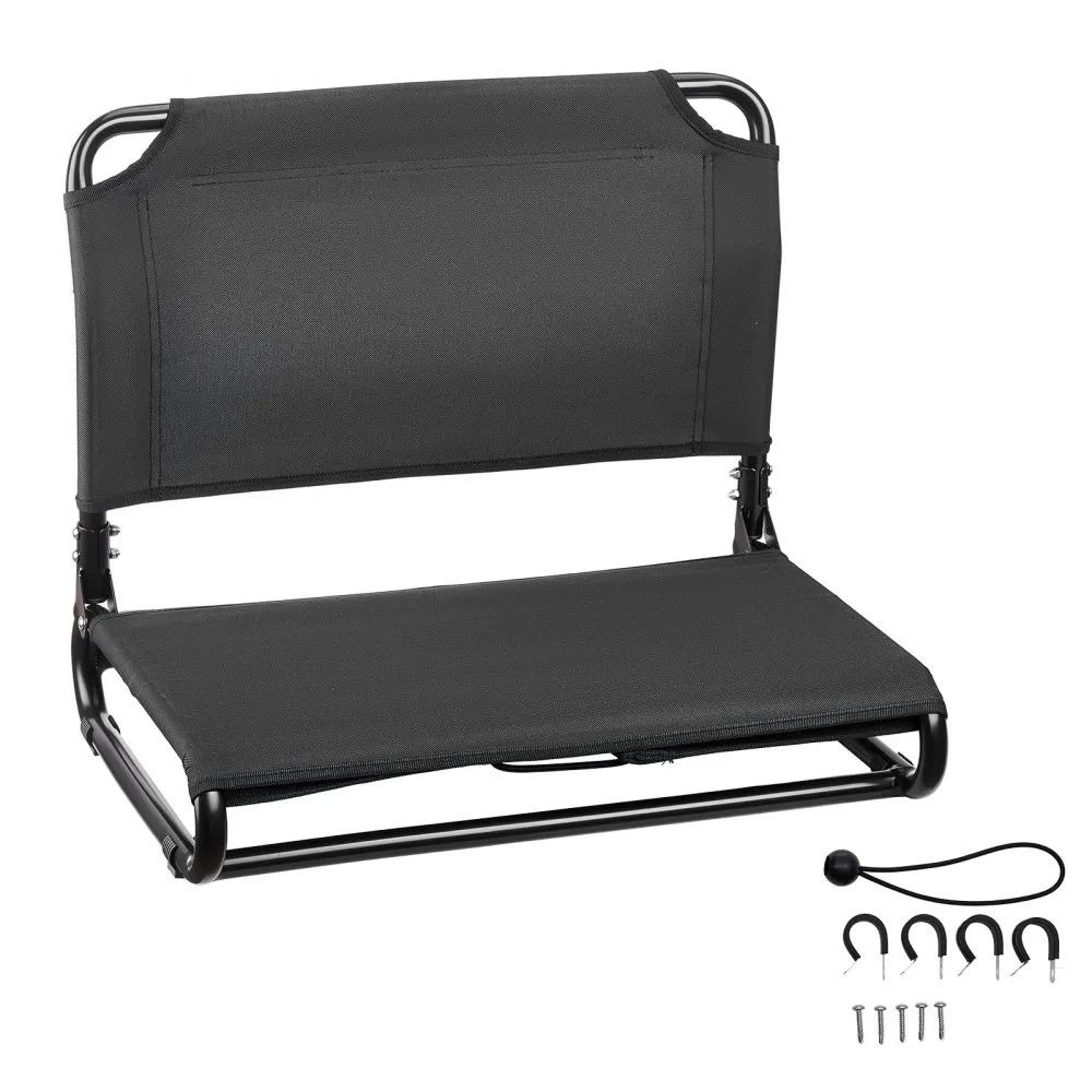 Elevated Folding Kayak Seat With Back Support For Fishing And Paddling 7