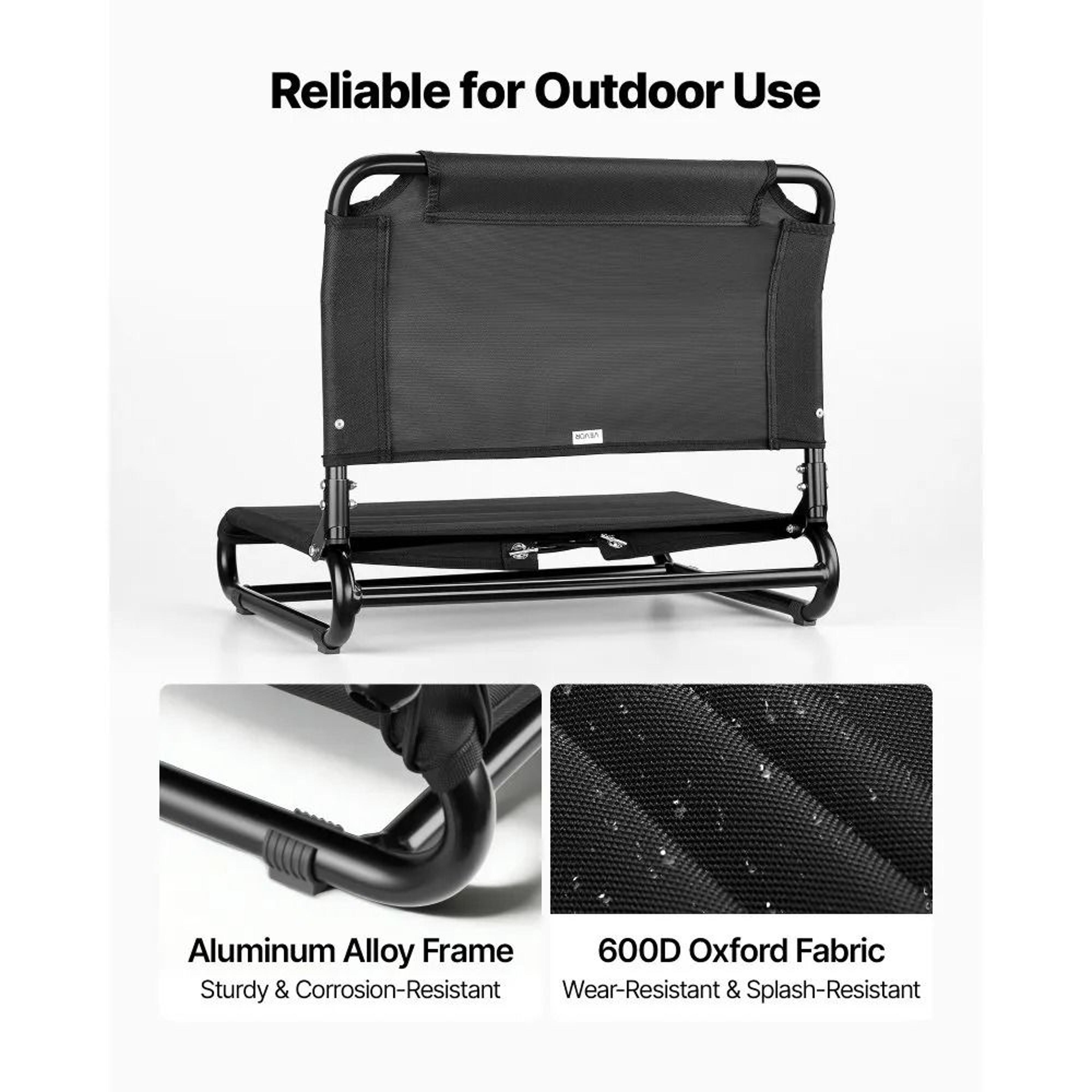 Elevated Folding Kayak Seat With Back Support For Fishing And Paddling 4