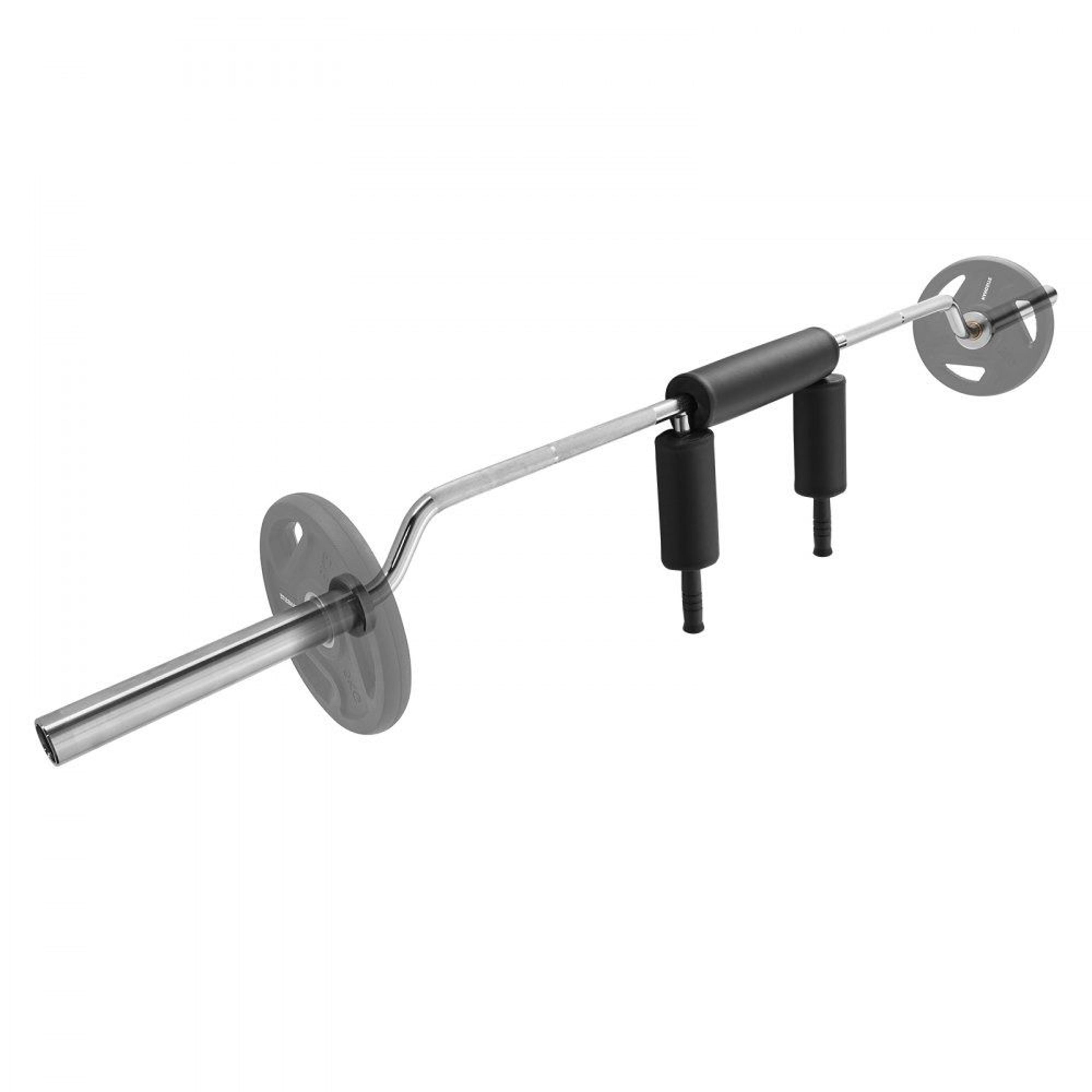 safety squat bar 700 lbs weight training bar with shoulder pads for home gym