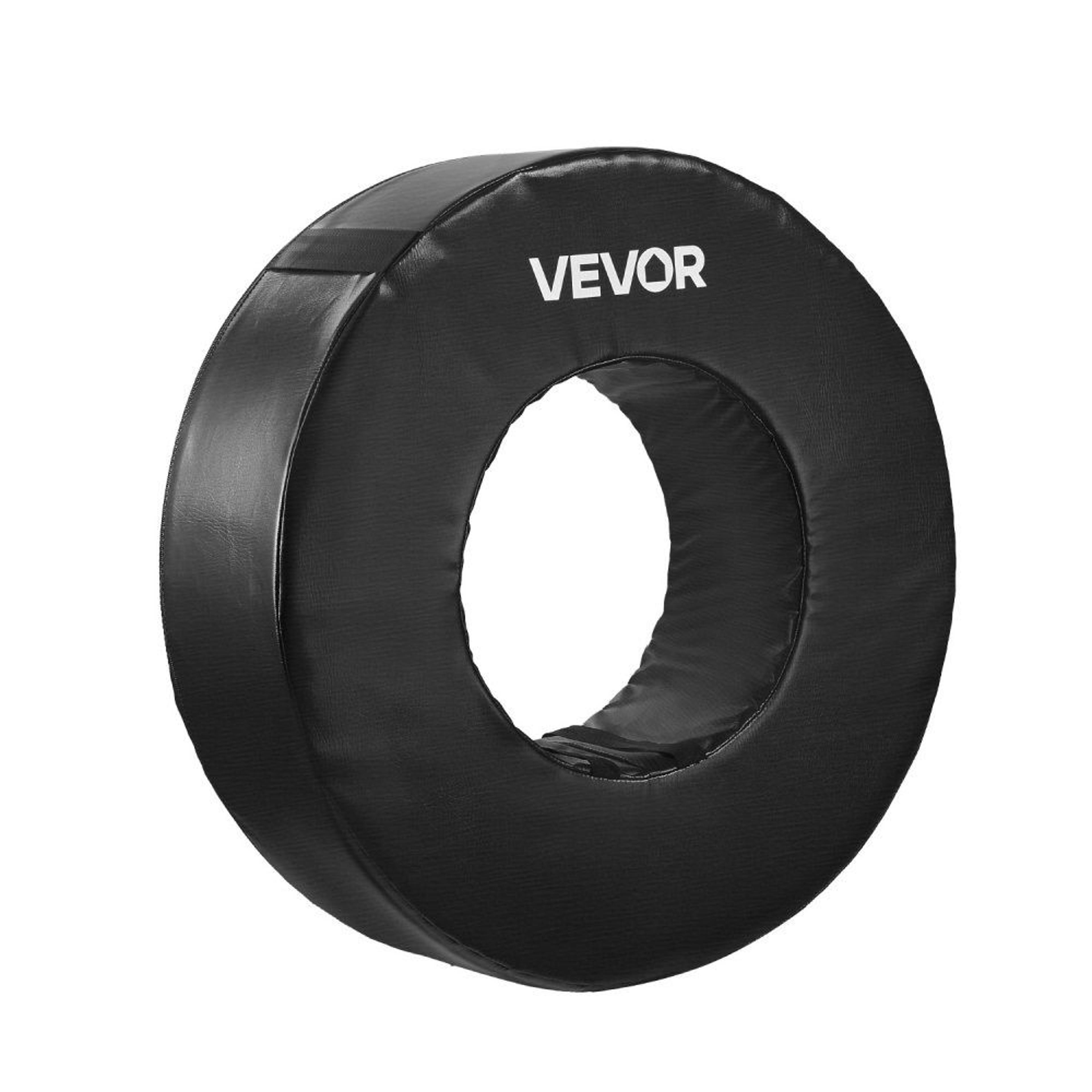 football tackle wheel training dummy with durable pvc sponge padding and grip straps