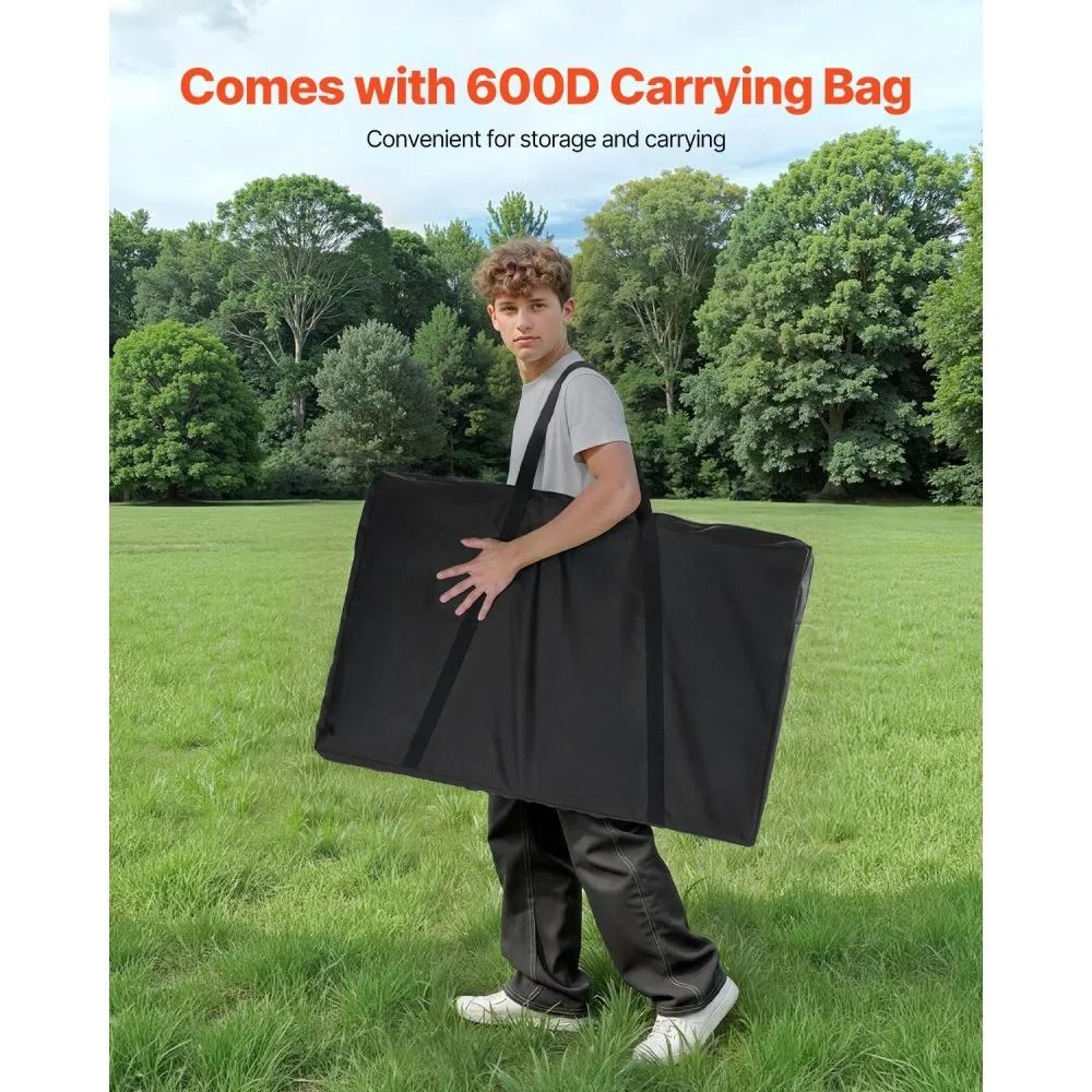 Portable Cornhole Set 3x2 Ft Outdoor Toss Game Boards With Bean Bags And Carry Case 2