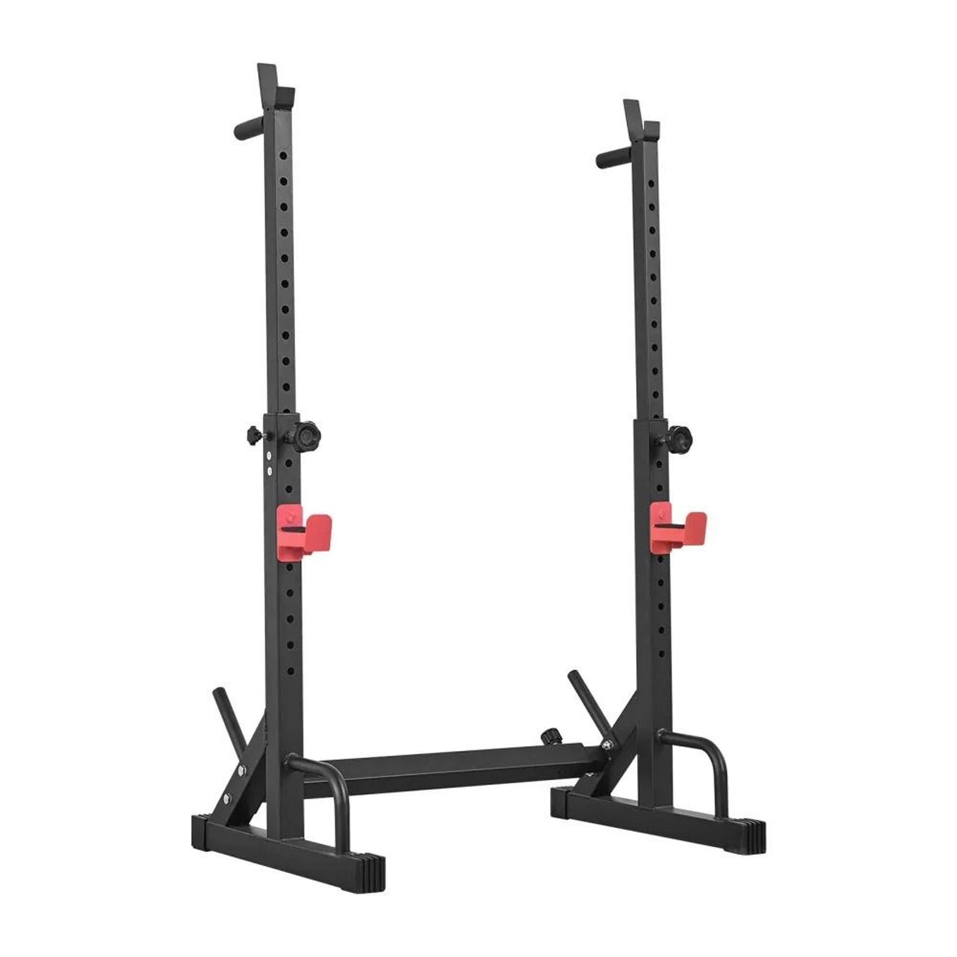 Adjustable Power Cage Squat Rack Home Gym Strength Training Equipment 8