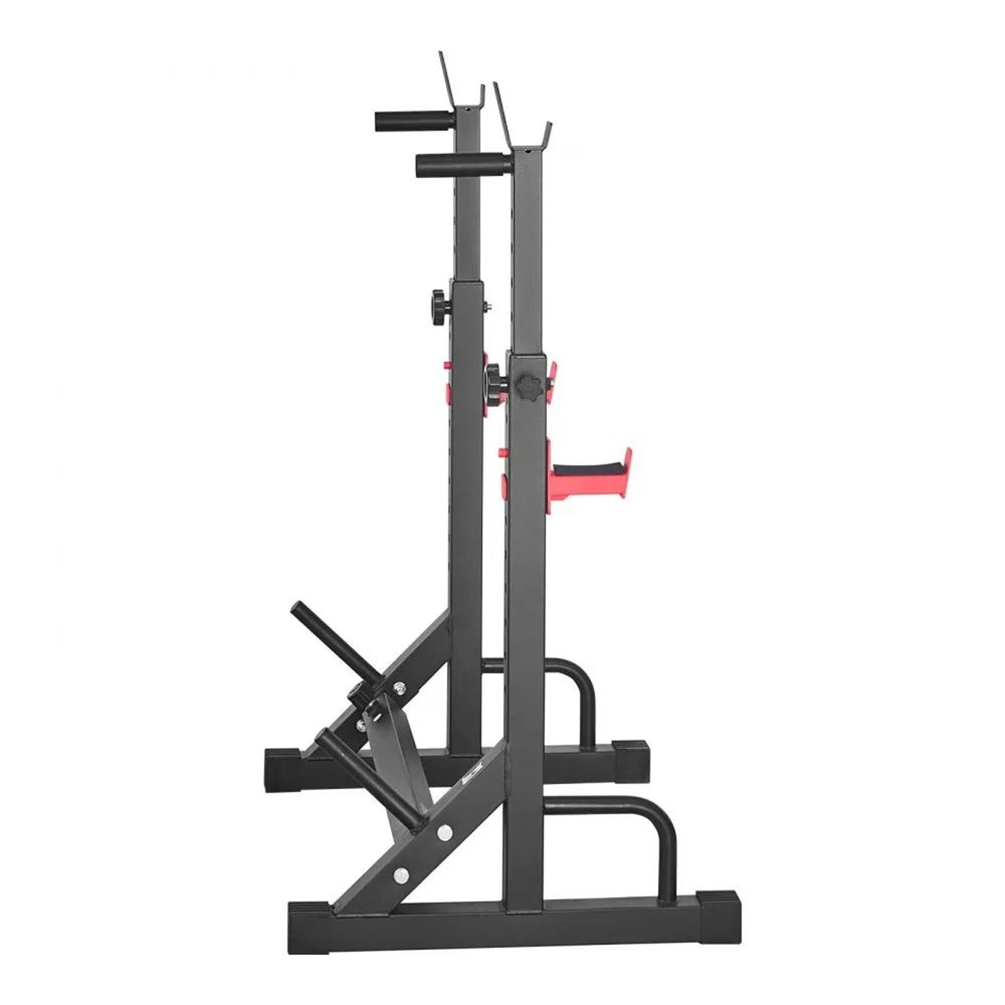Adjustable Power Cage Squat Rack Home Gym Strength Training Equipment 9